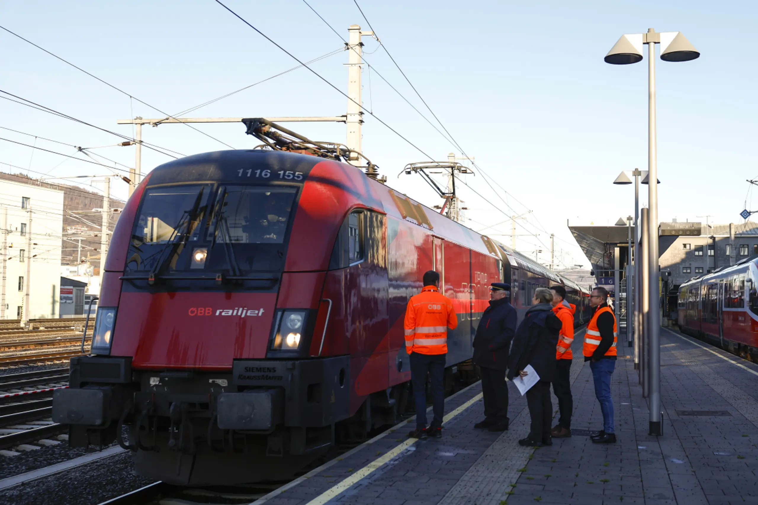 Auftakt für die Fahrten der Koralmbahn