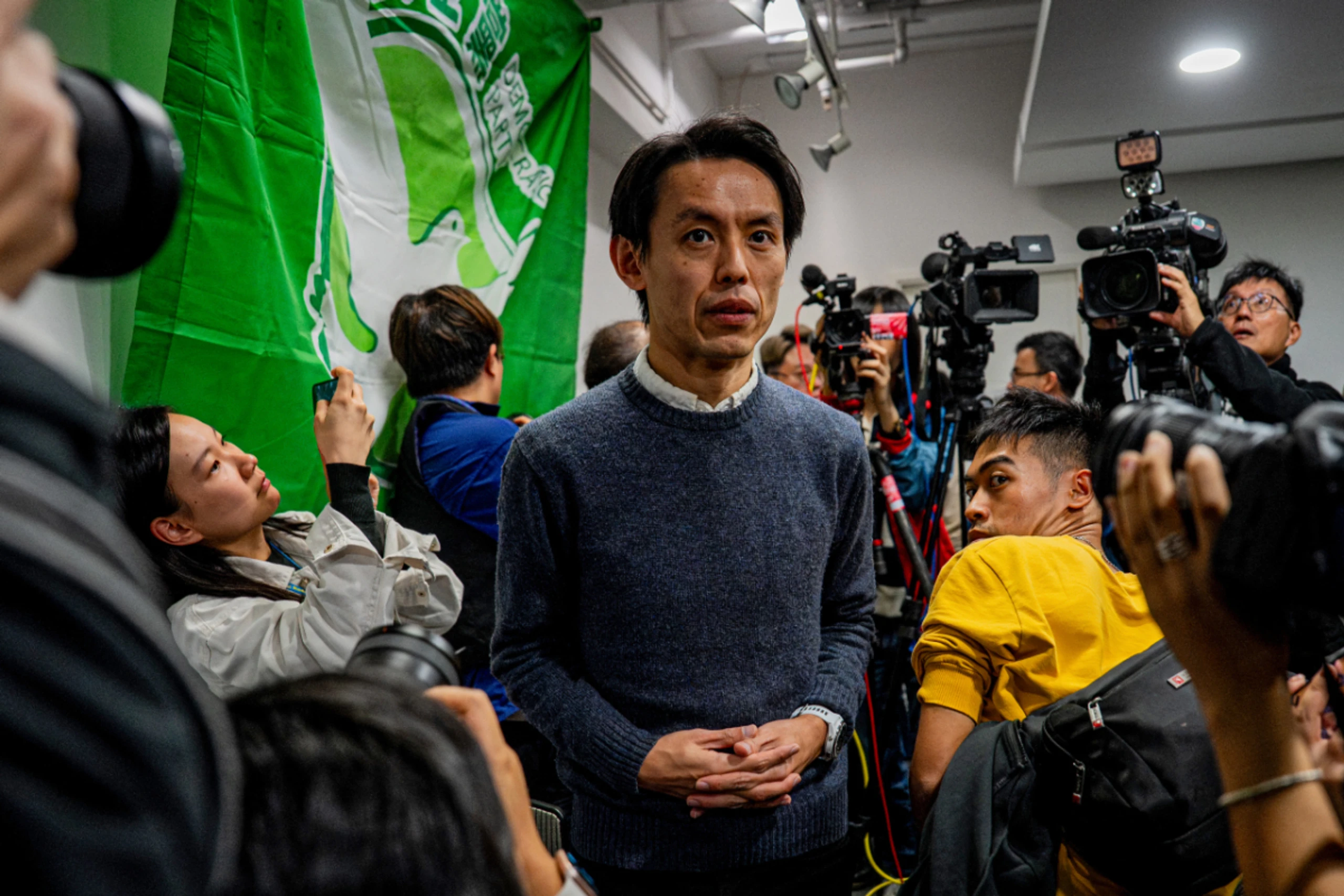 Lo Kin Hei und seine Demokraten streichen vor Peking die Segel