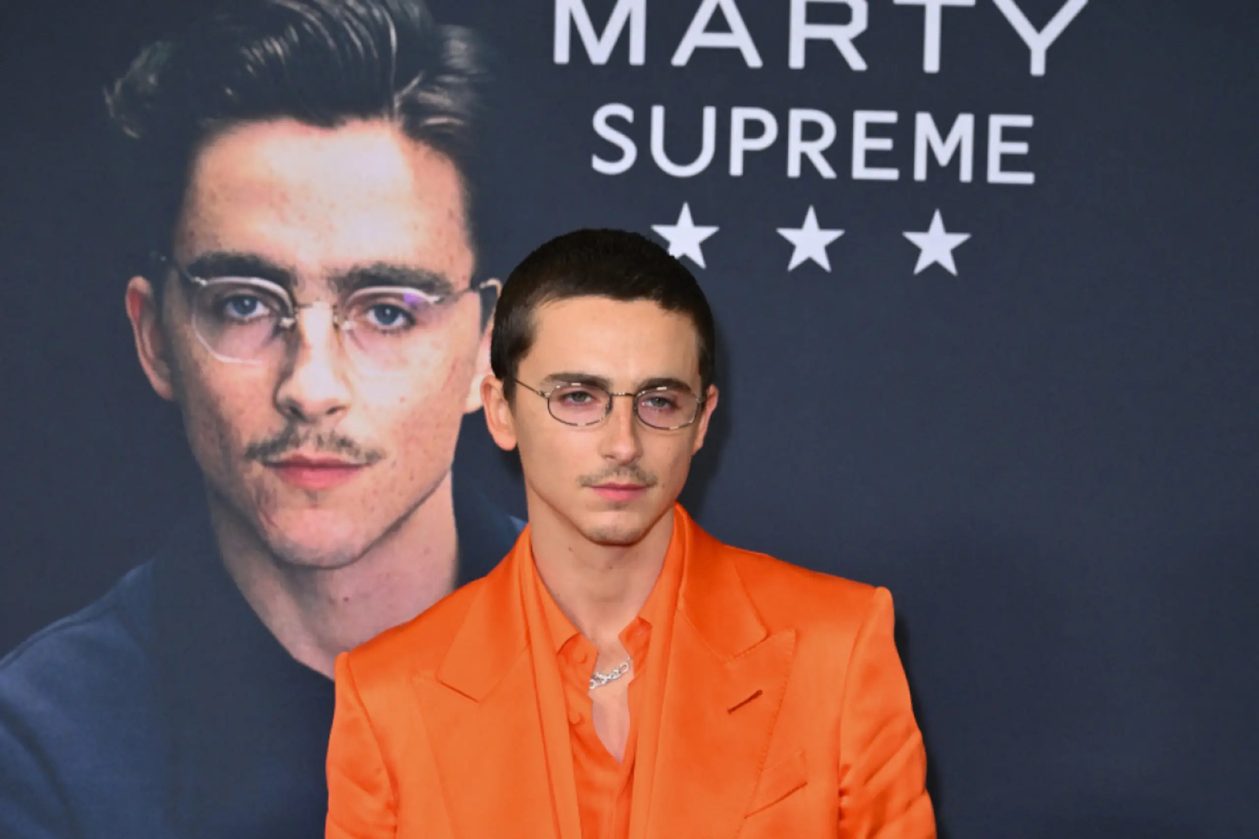 Chalamet im Hare-Krishna-Farbspektrum