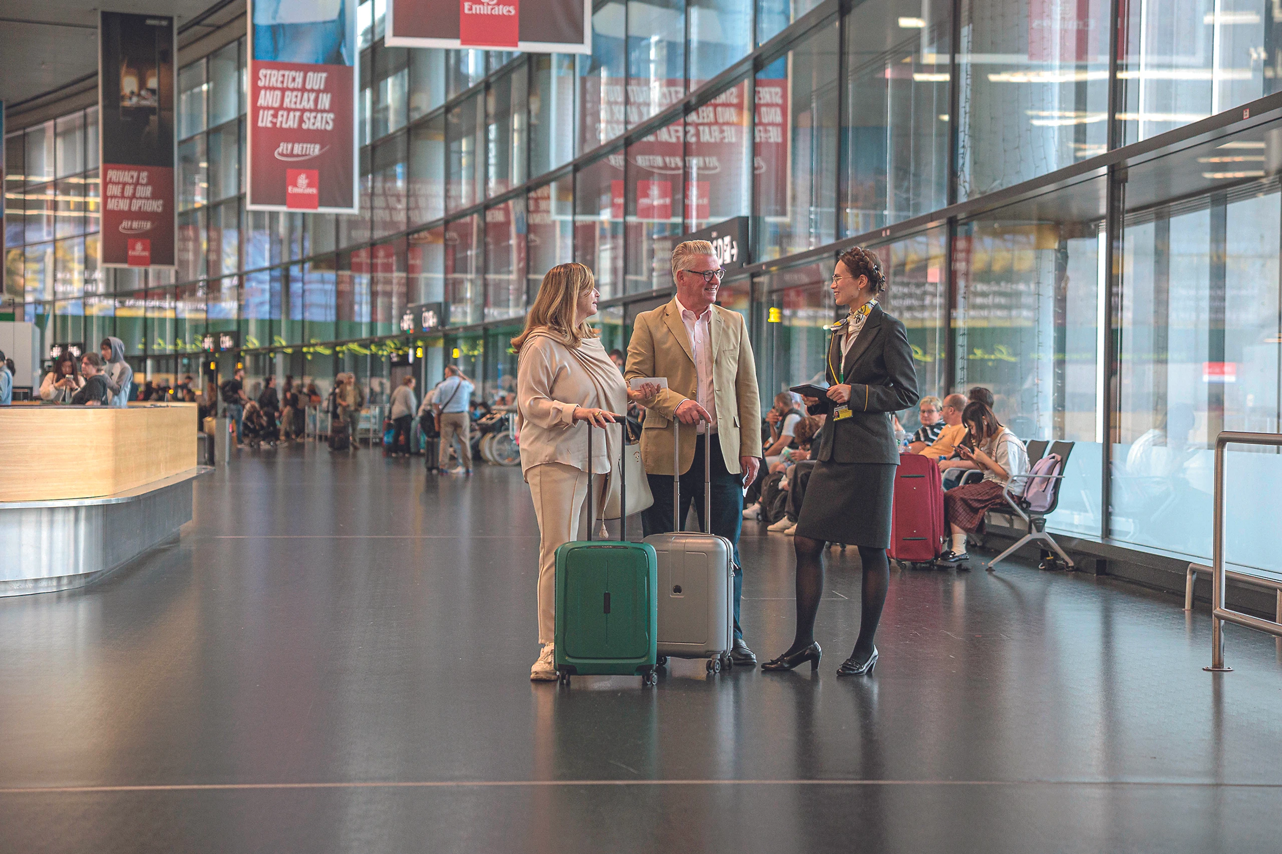 © Flughafen Wien Blurred image background
