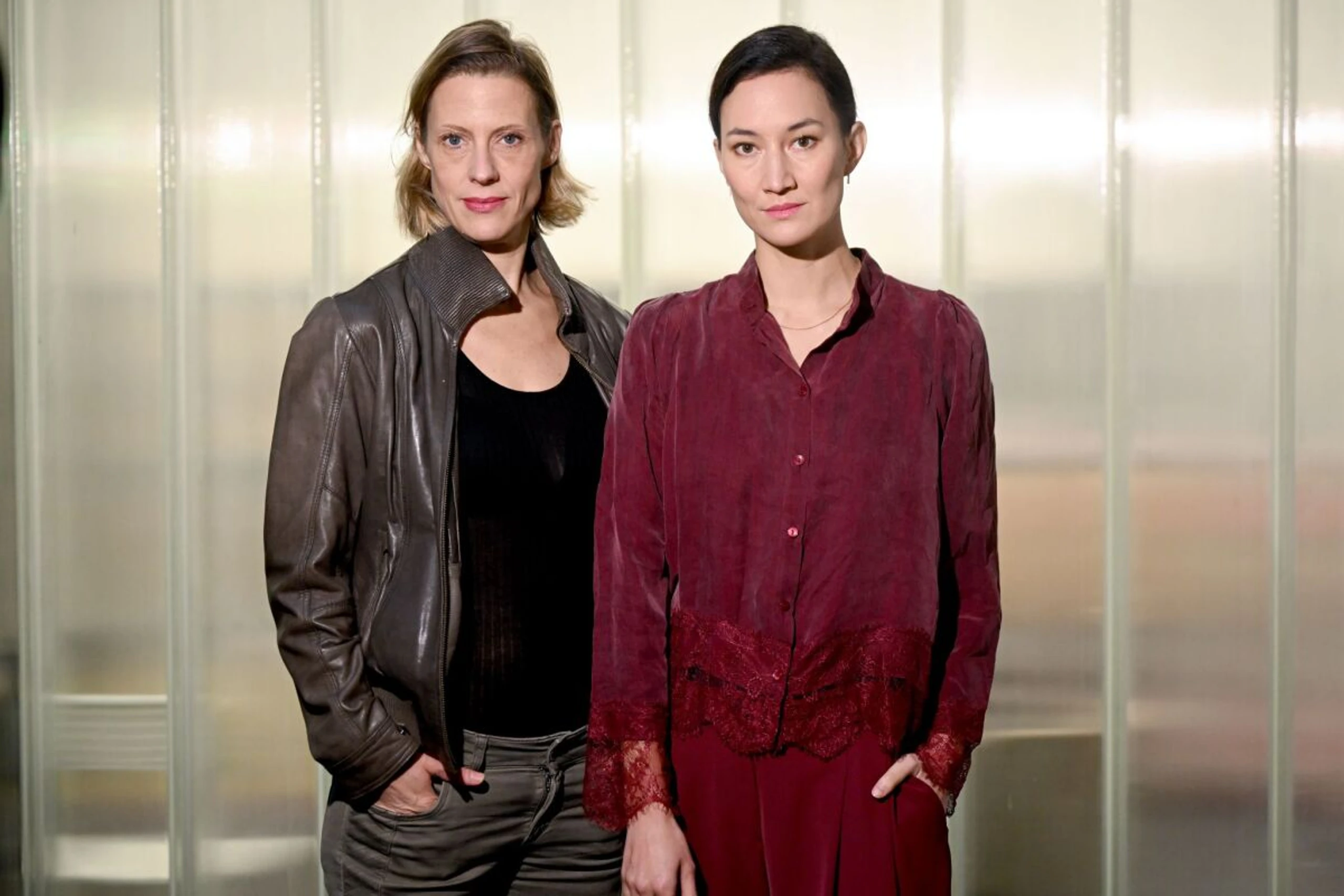 Die "SOKO Potsdam"-Schauspielerinnen Pahl und Decker