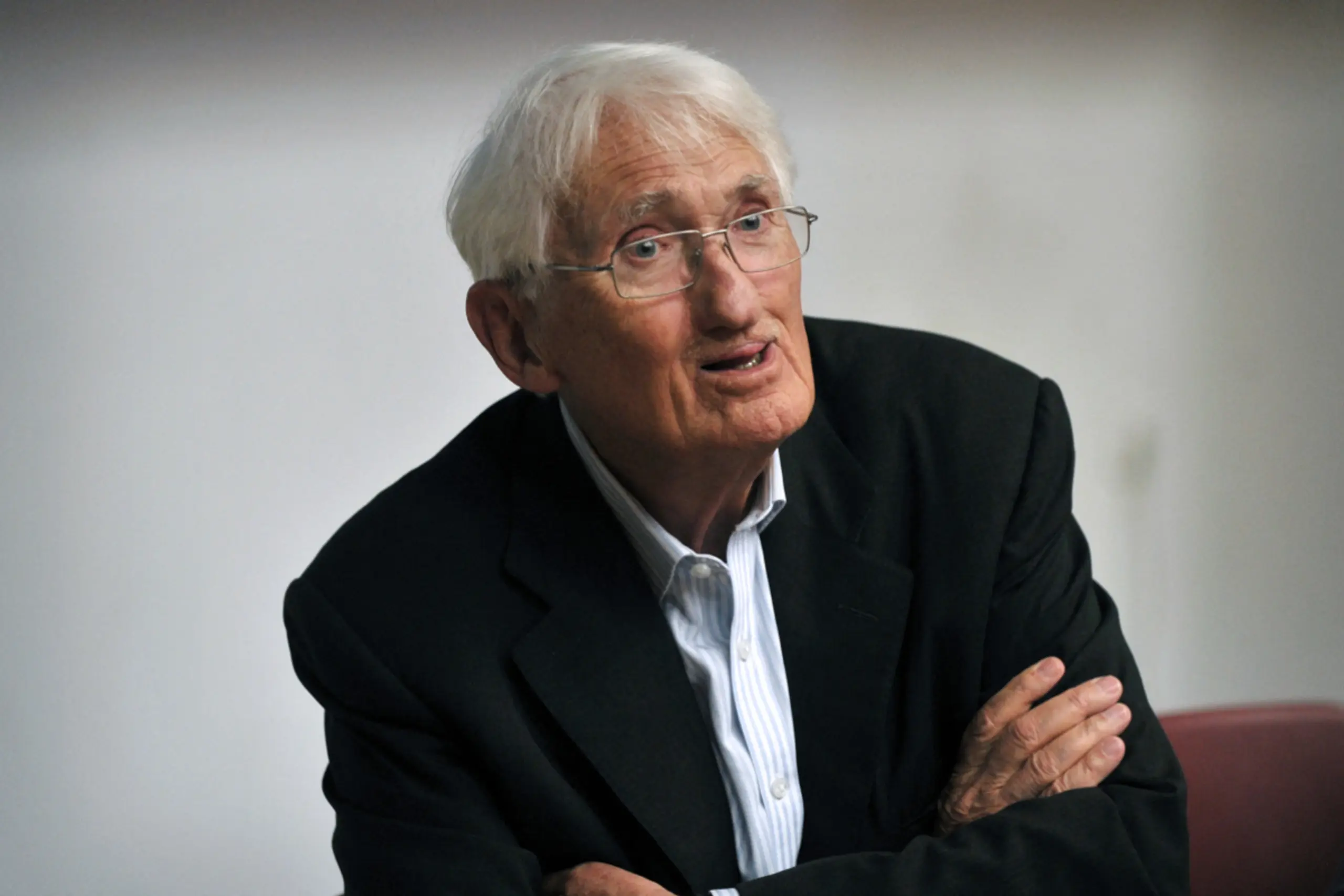 Habermas lehrte viele Jahre an der Goethe-Universität