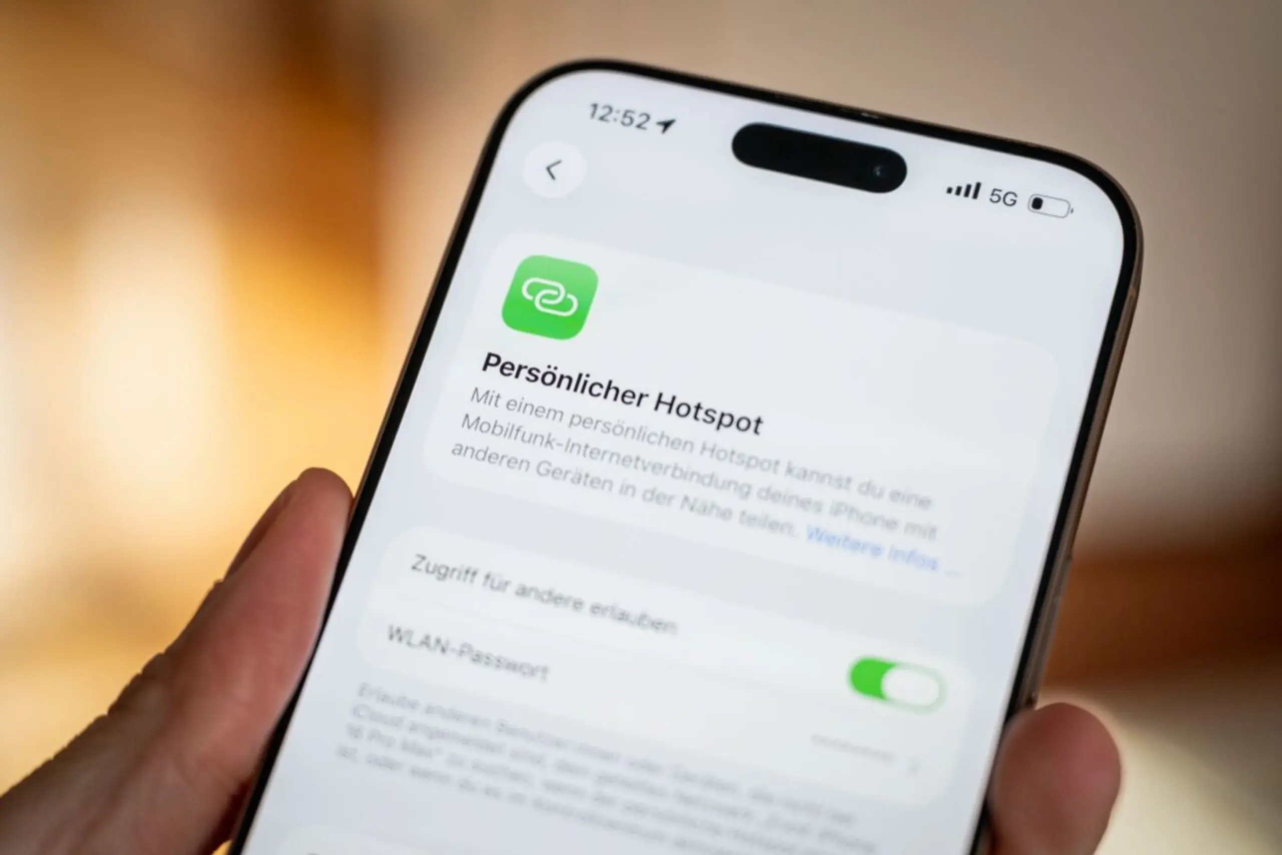 Geht das WLAN nicht, hilft das Smartphone