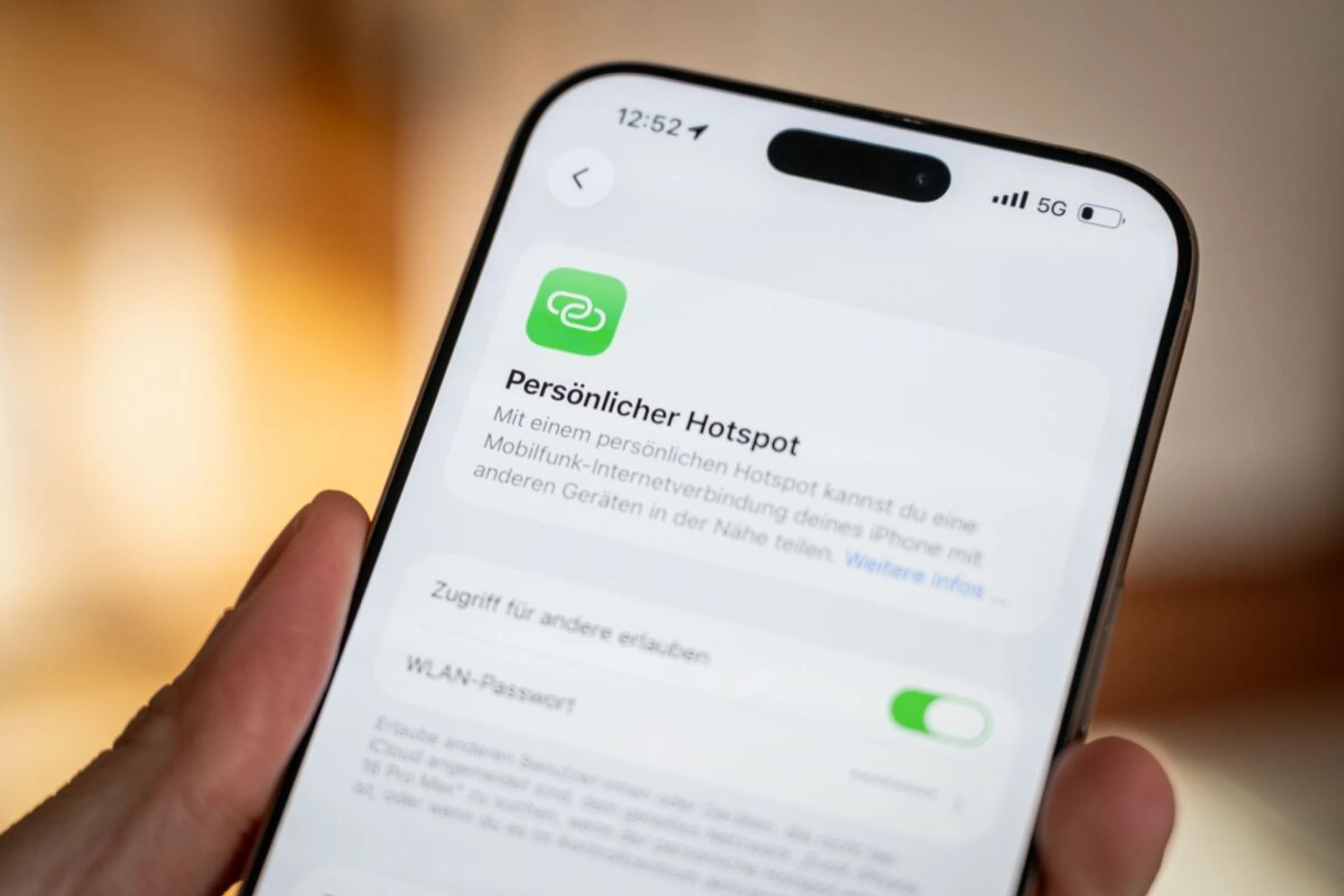 Geht das WLAN nicht, hilft das Smartphone