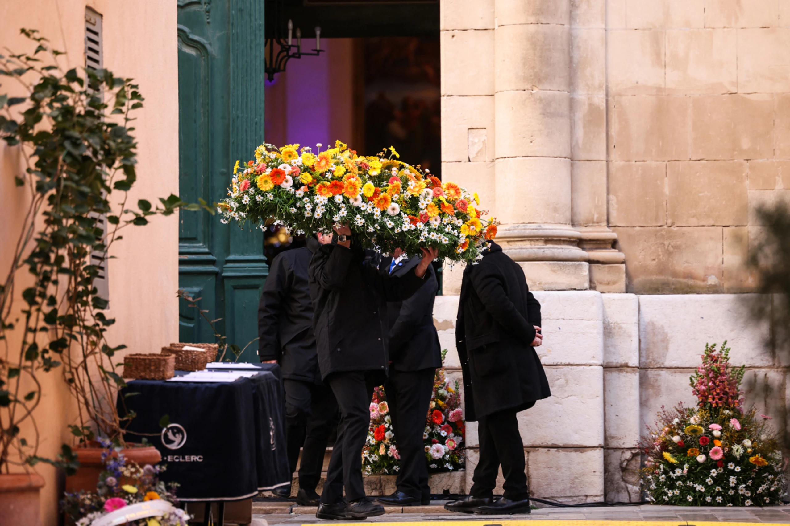 Letzter Blumengruß für Brigitte Bardot