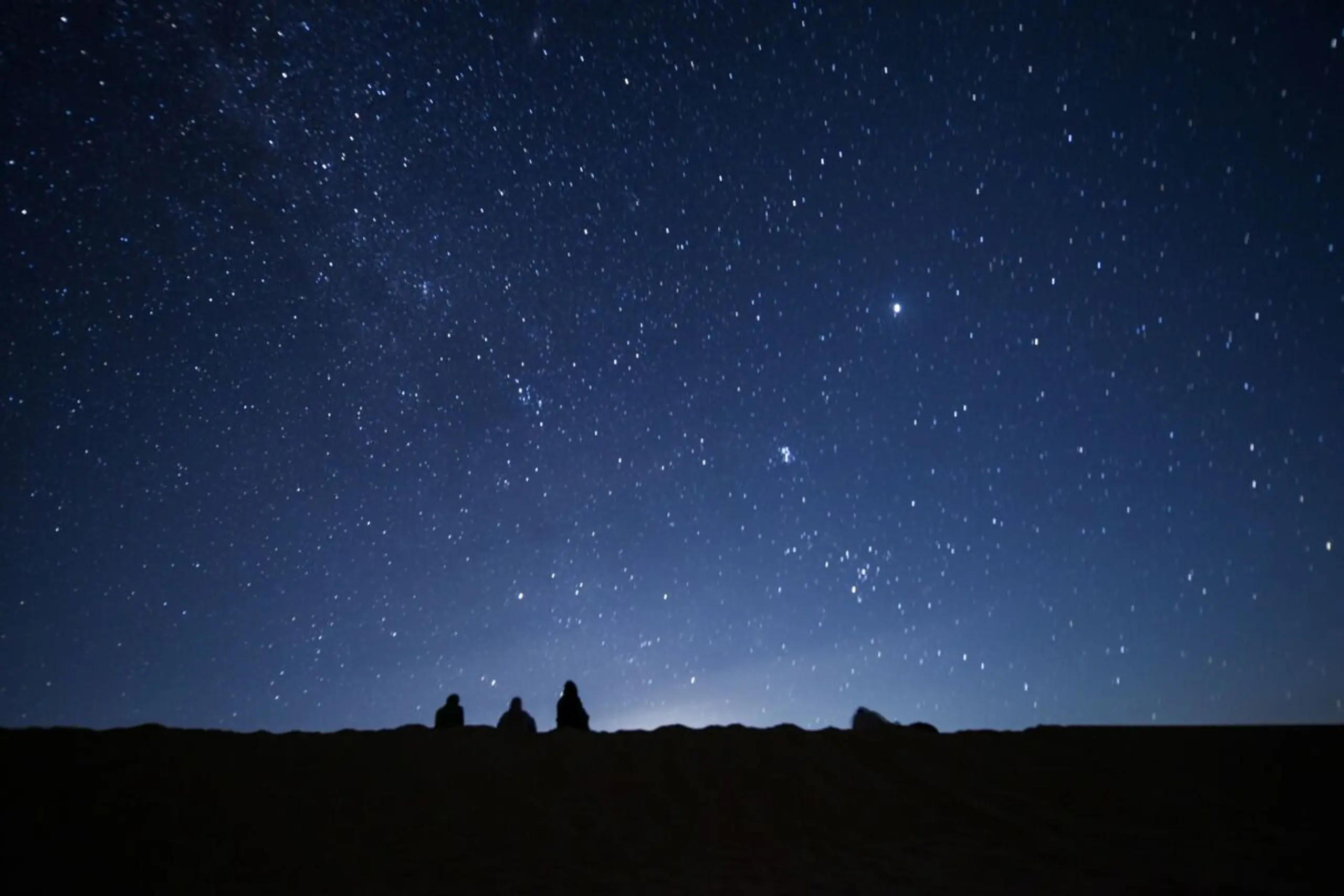++ ARCHIVBILD ++ Dunkle Orte fern von Lichtverschmutzung sind ideal für Astrofotografie