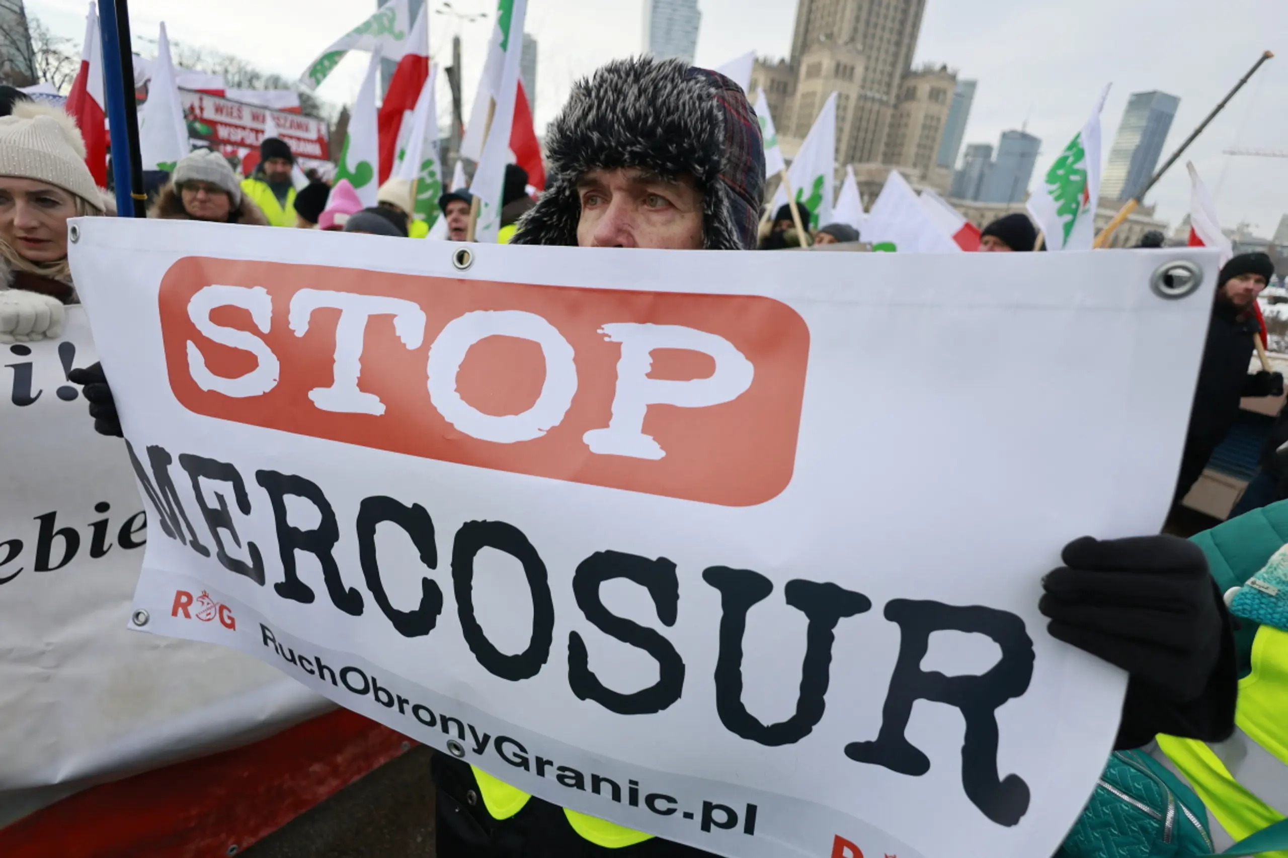 Bauern protestierten in mehreren europäischen Städten