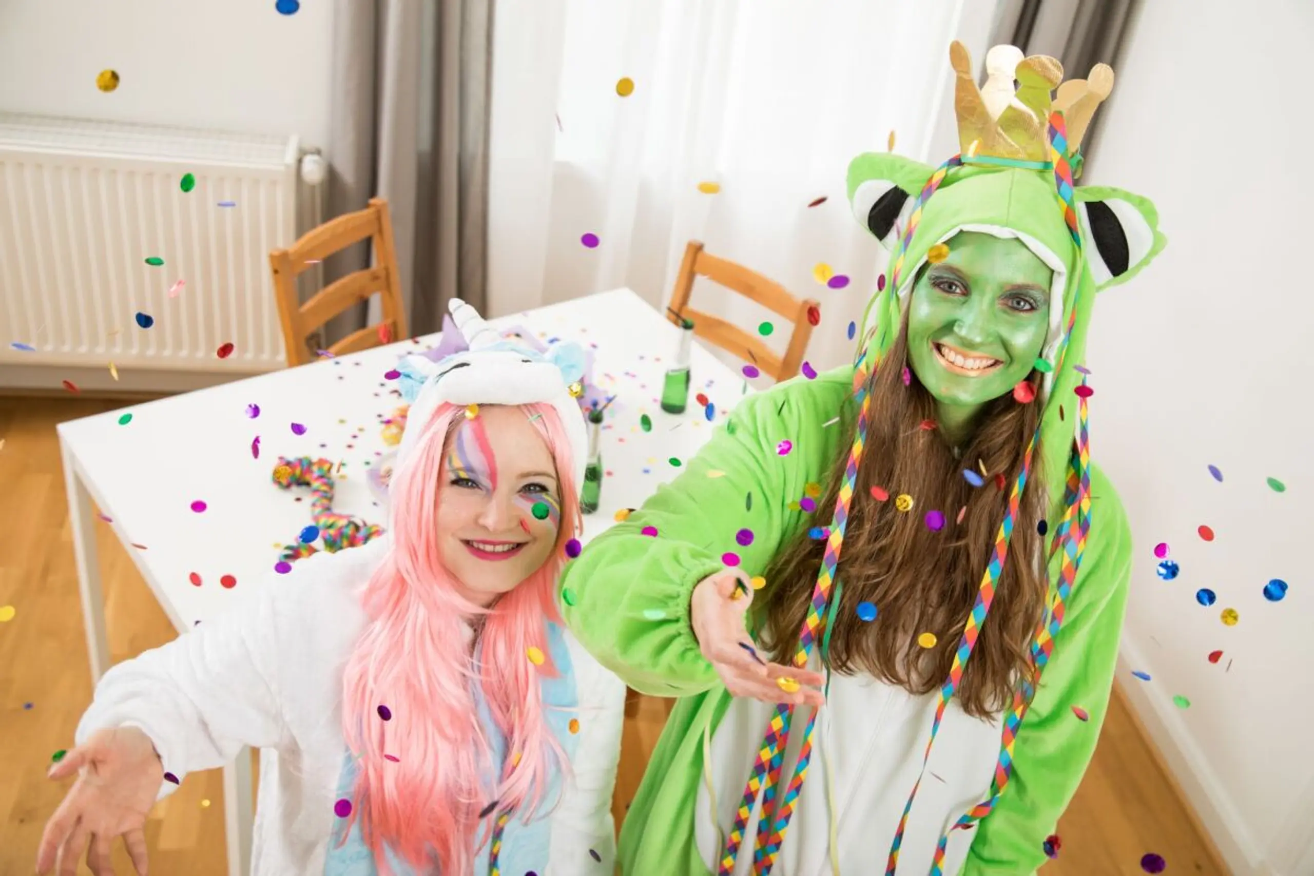 Bei Kostüm und Schminke auf Herkunft und Qualität achten