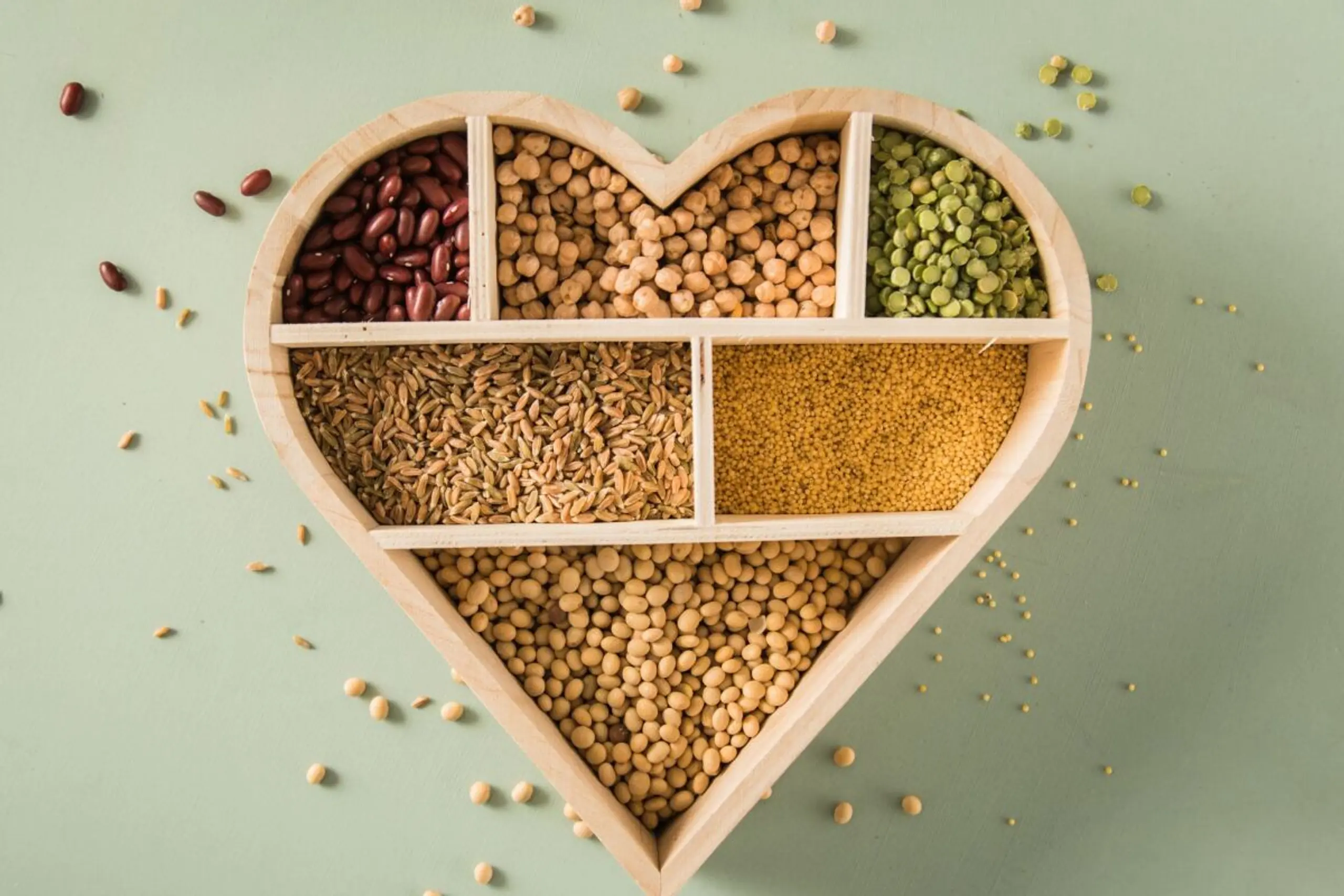 Eingeweichte Hülsenfrüchte sind besser für die Verdauung