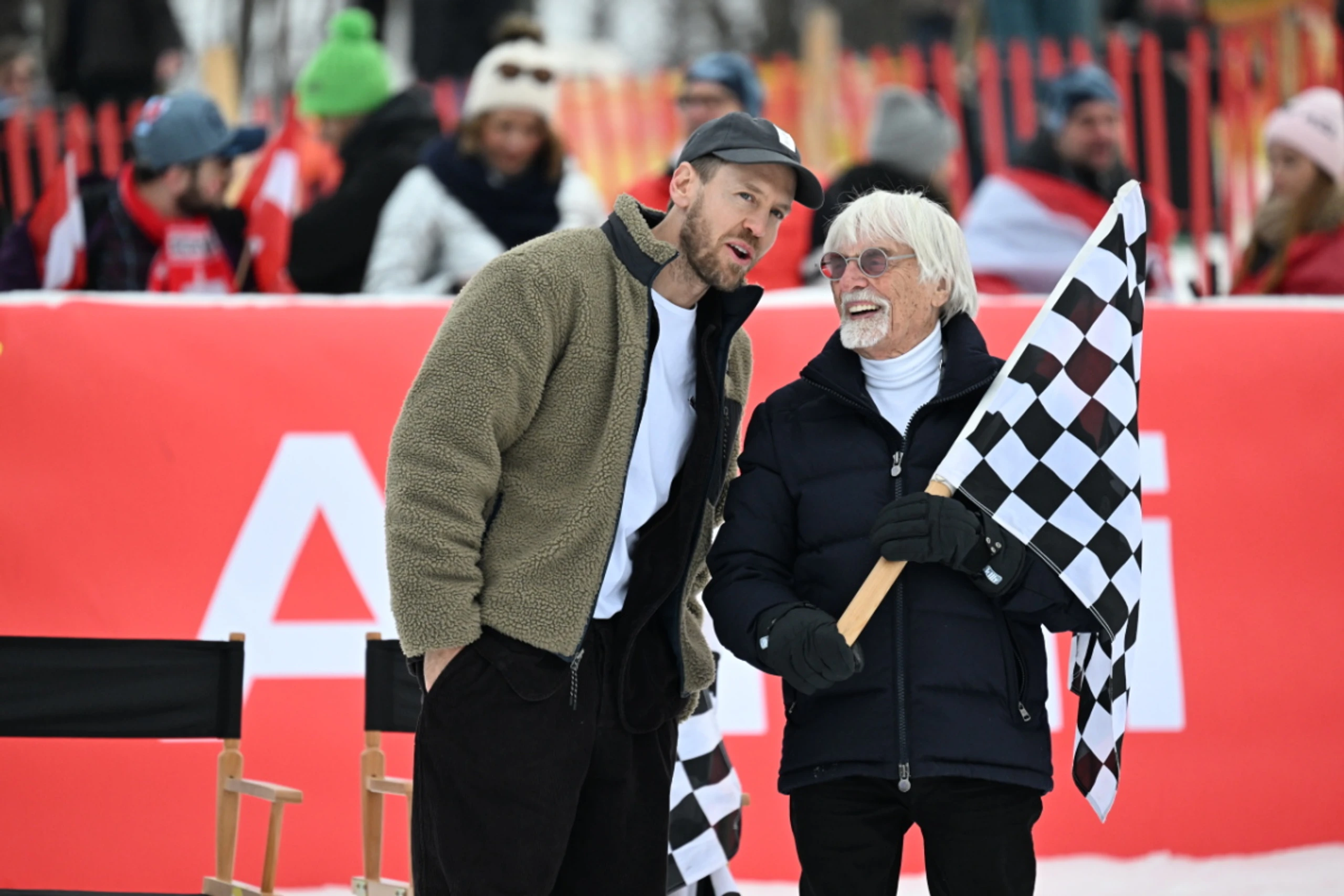 Ecclestone und Vettel "dirigierten" das Rennen