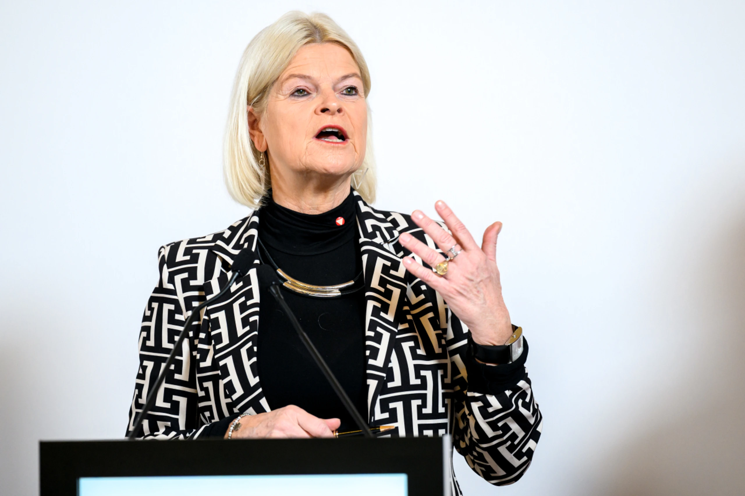 Tanner bei Präsentation von umfassender Gefahrenanalyse