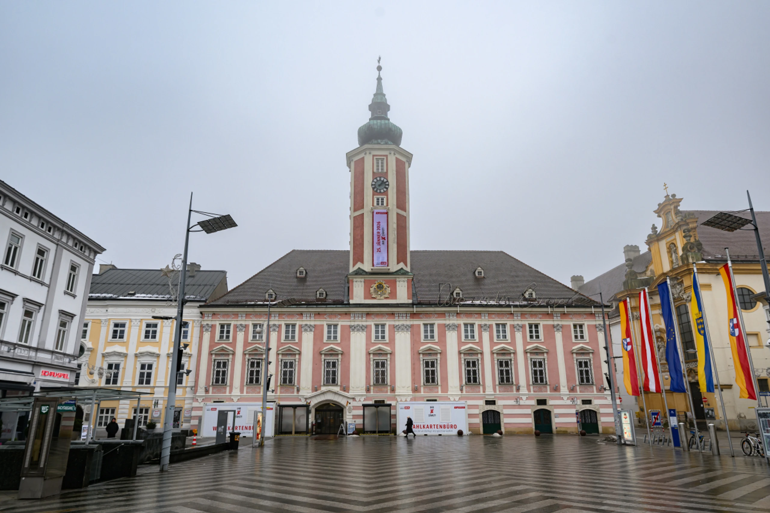 Im Rathaus St. Pölten sind die Karten neu gemischt