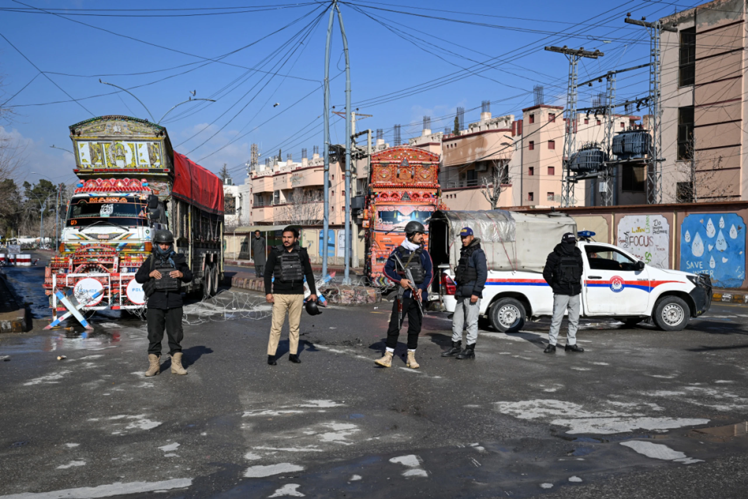 Sicherheitskräfte in Quetta