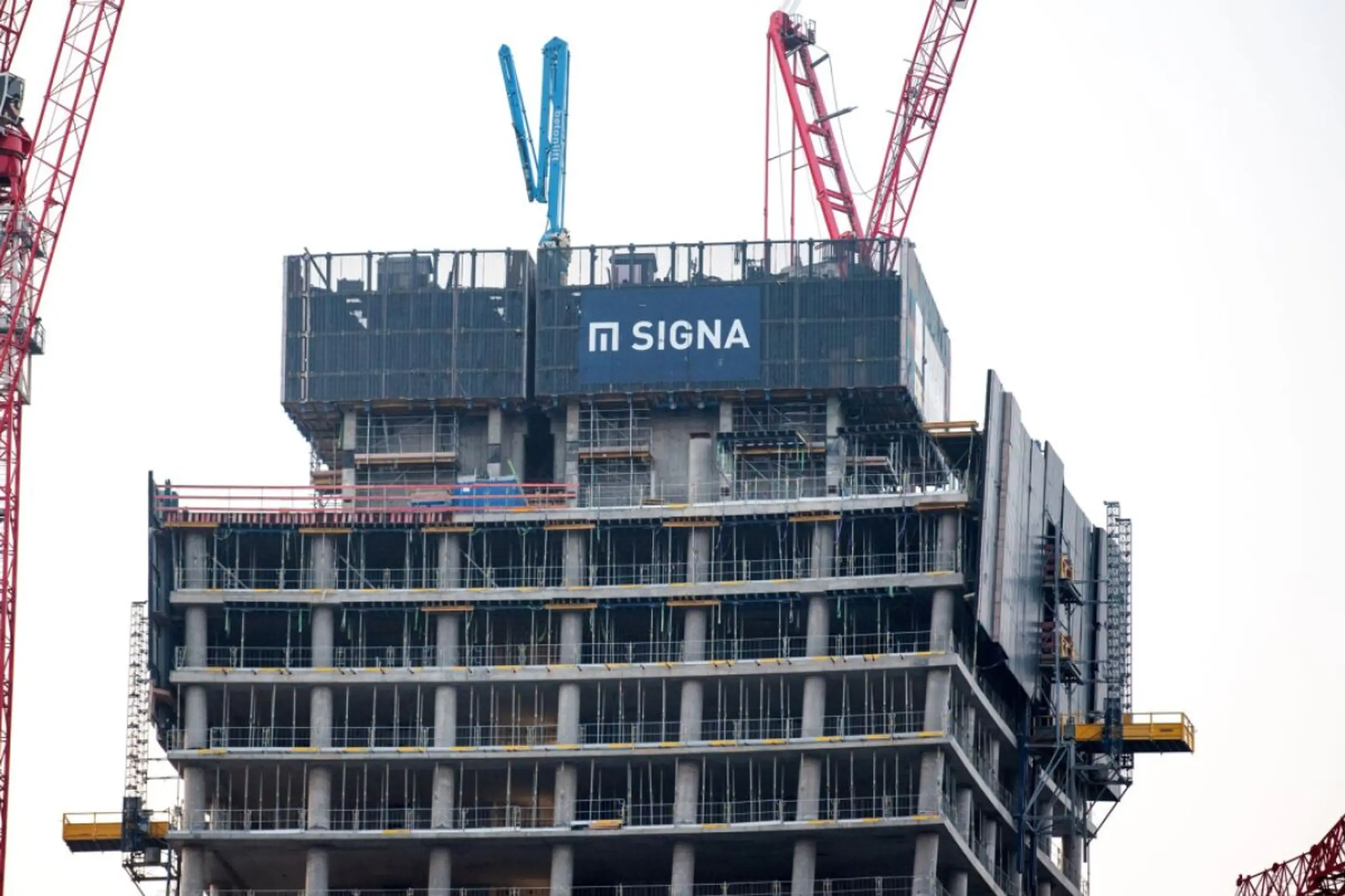 Das Signa-Immobilienimperium ist 2023 zusammengebrochen