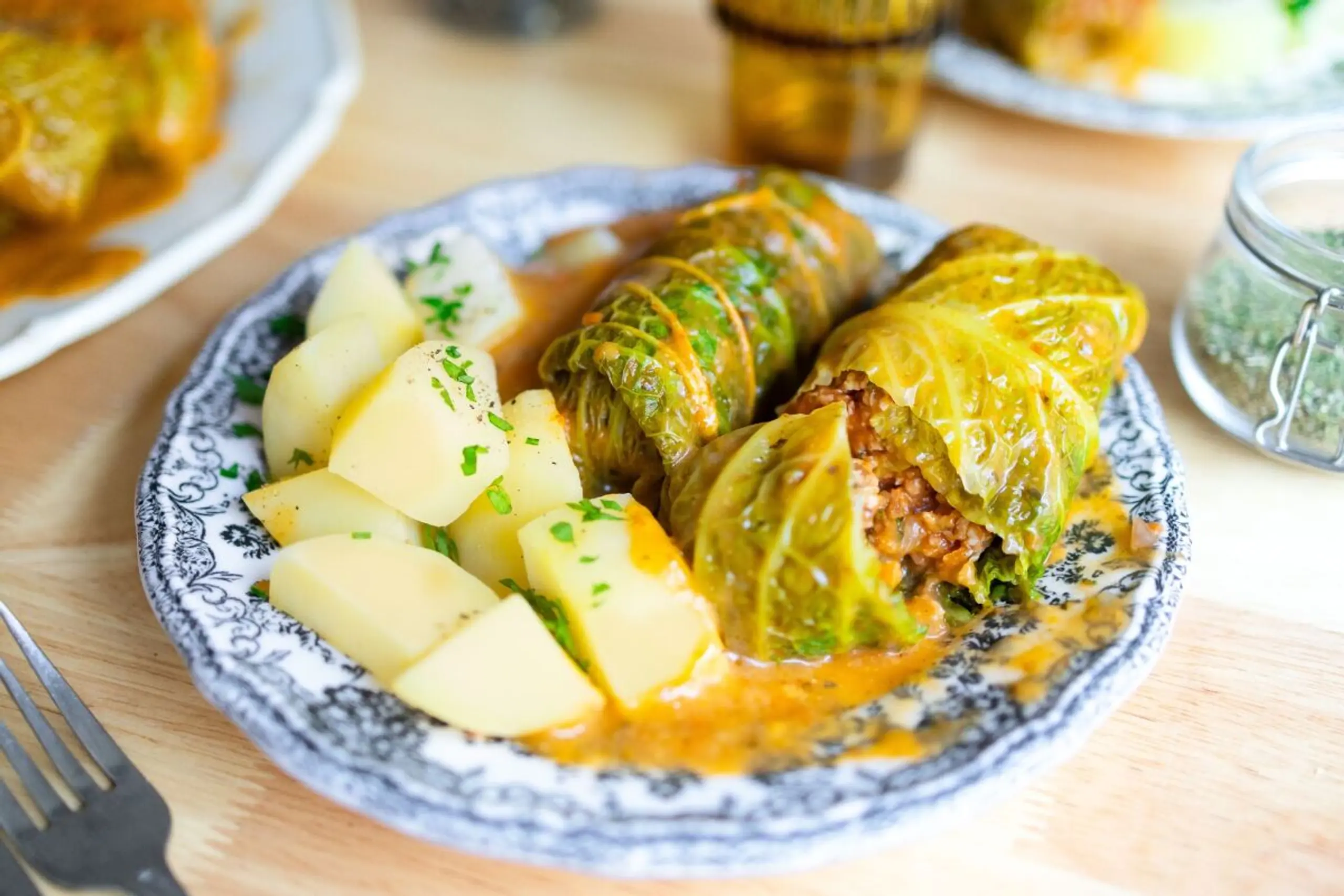 Krautrouladen gehen ganz einfach vegetarisch