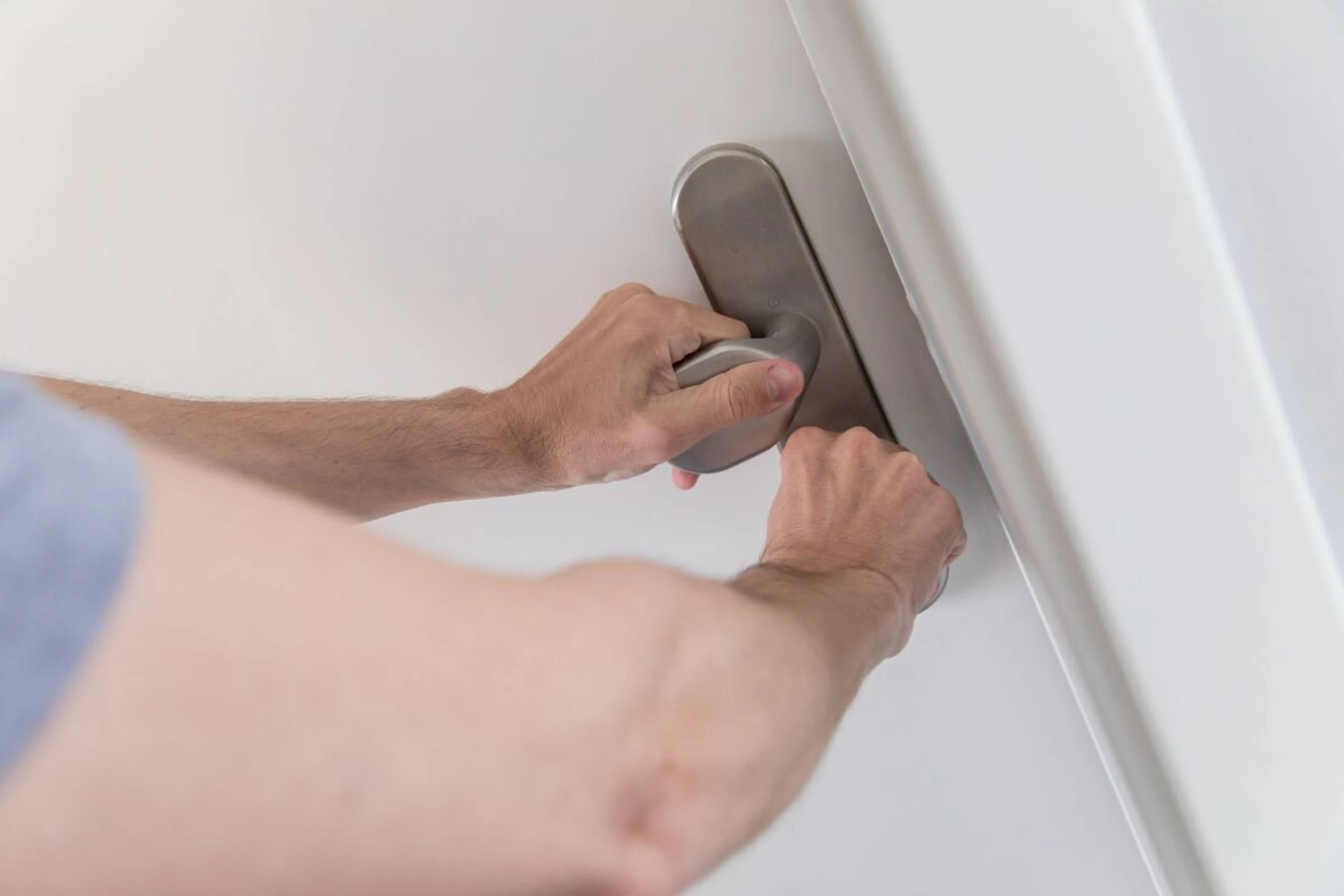 Ist die Tür auch wirklich fest verschlossen?