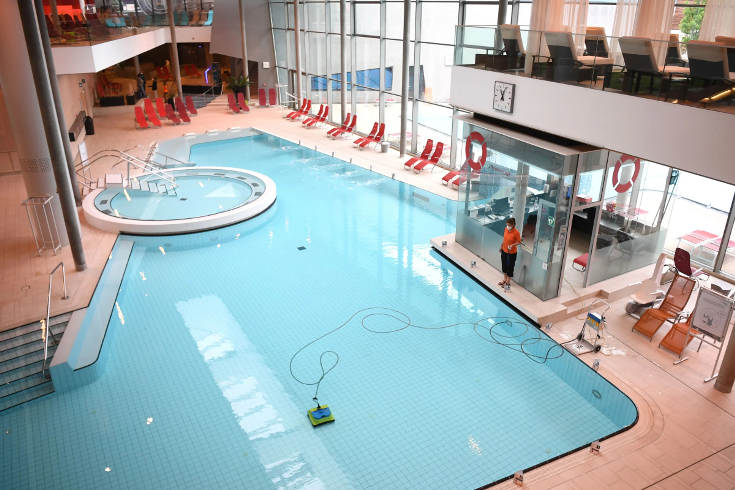 Wien hatte mit der Therme in Oberlaa stabile Besucherzahlen