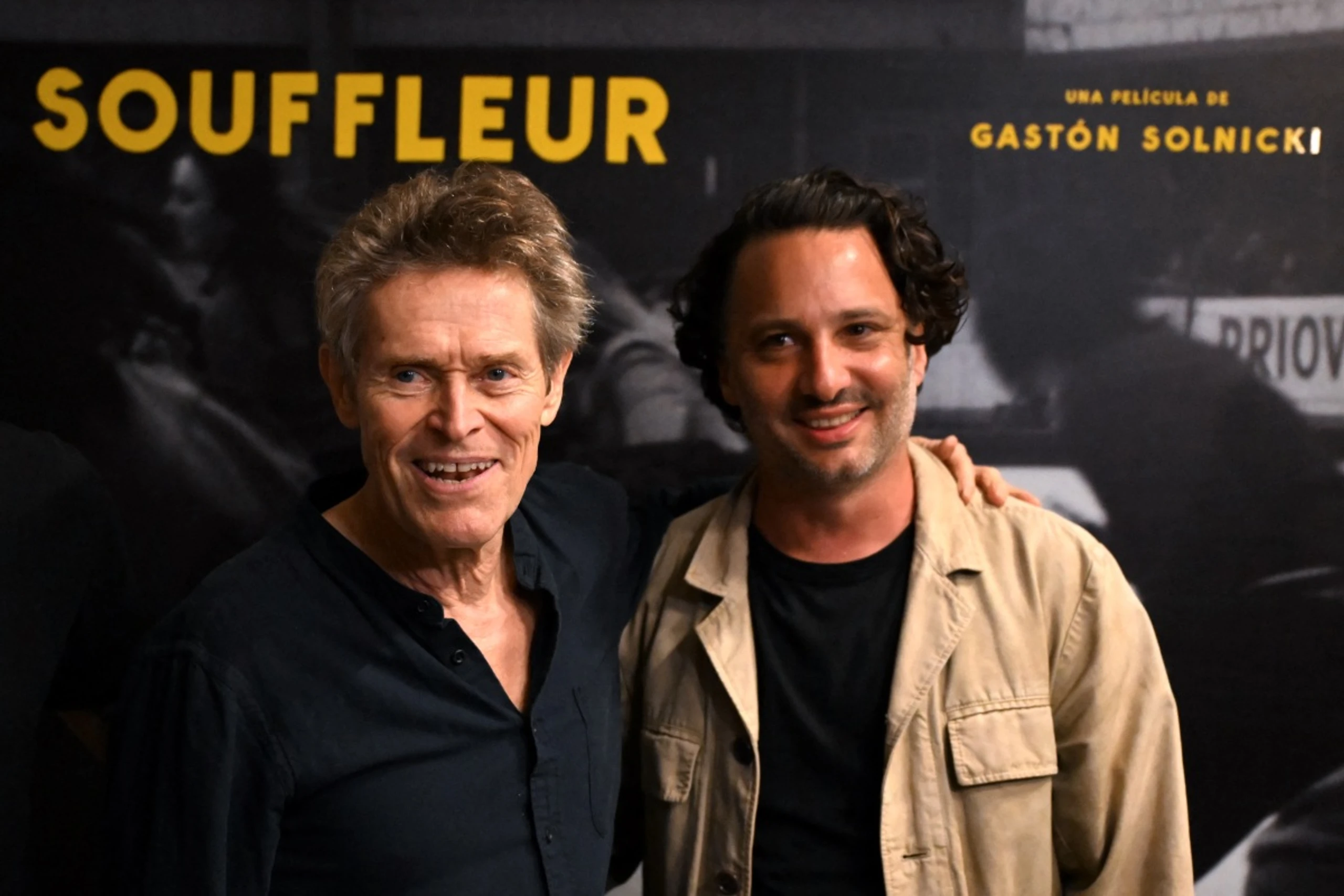 Zwei Wienliebhaber unter sich: Willem Dafoe und Gaston Solnicki