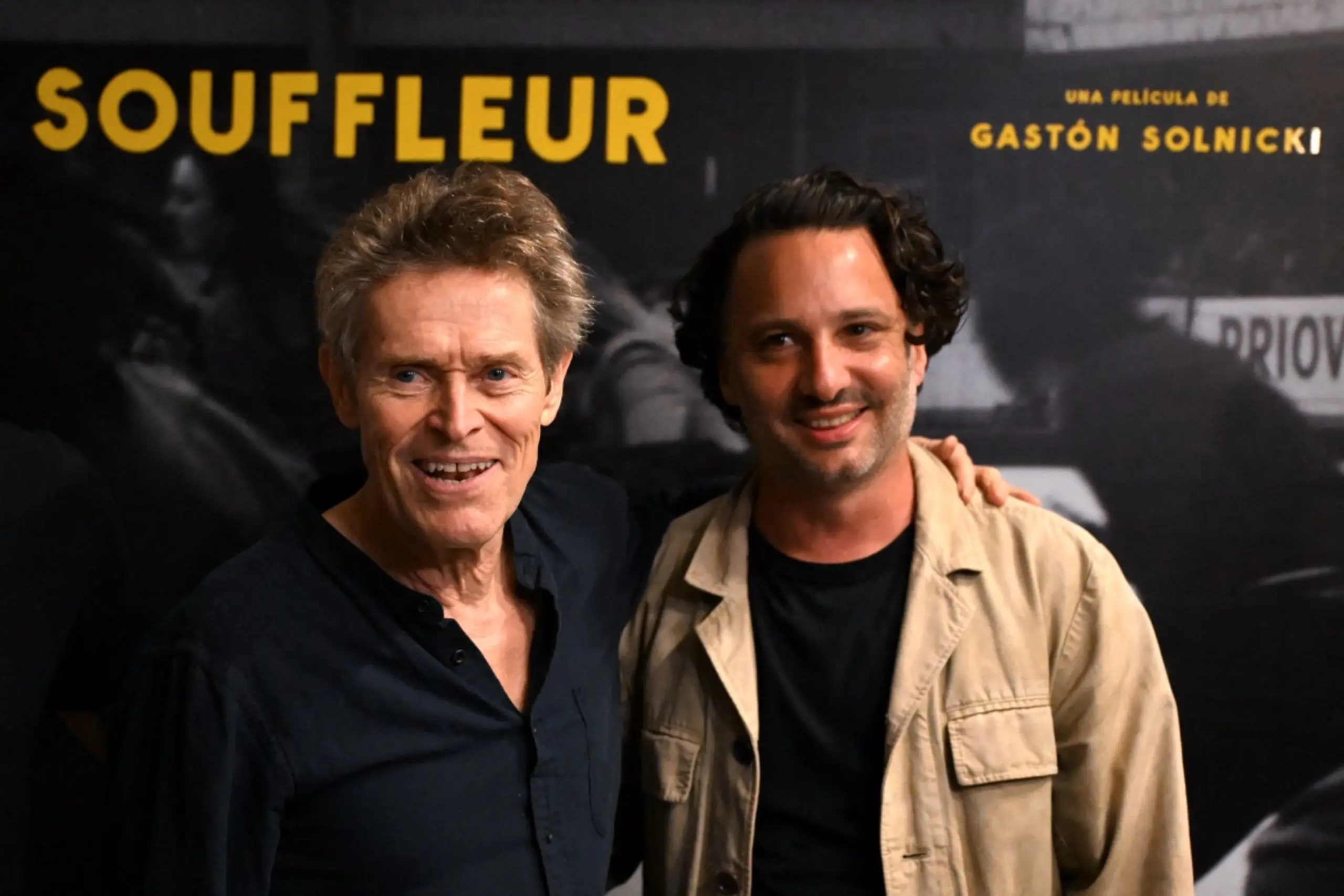 Zwei Wienliebhaber unter sich: Willem Dafoe und Gaston Solnicki