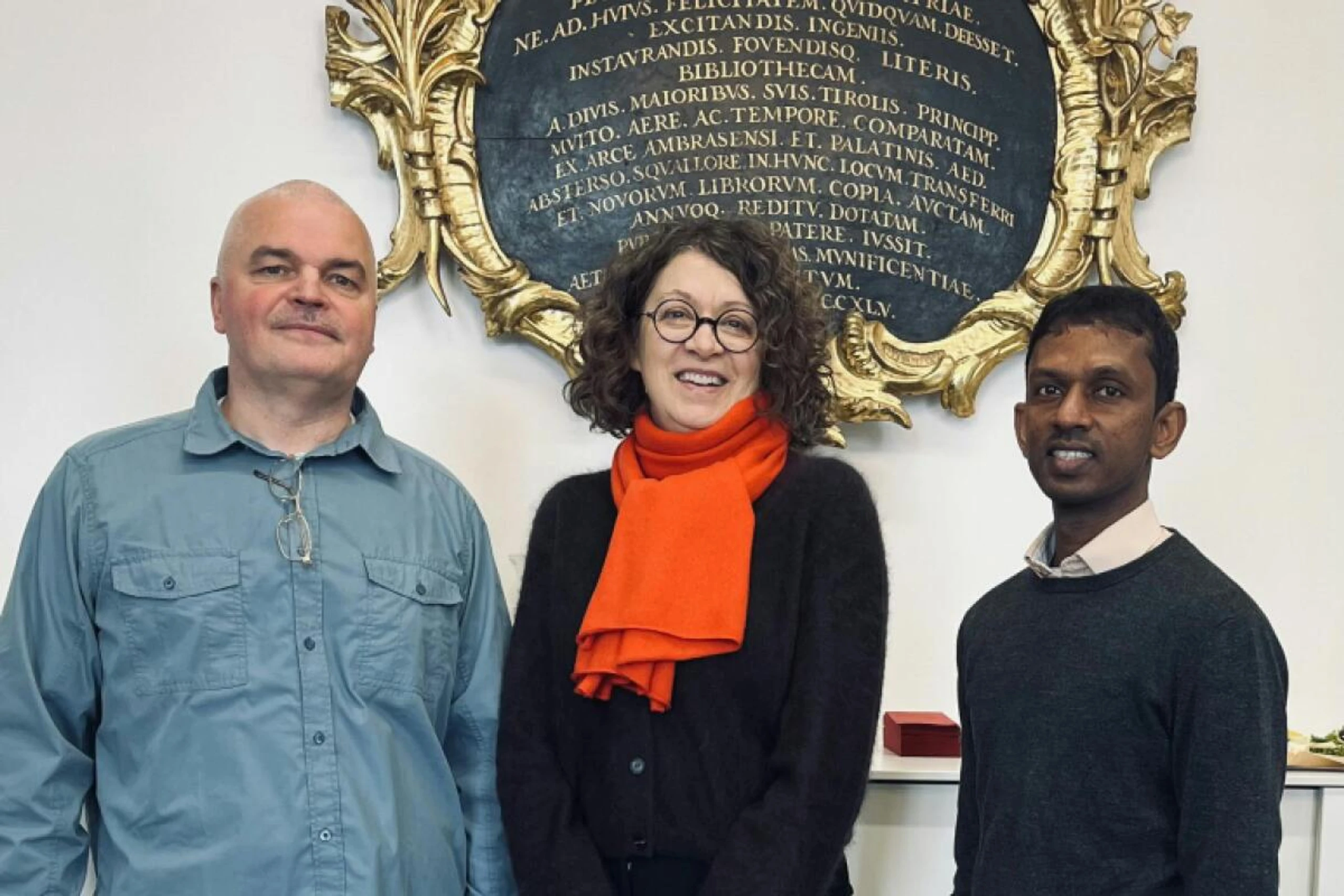 Bibliotheksleiterin Eva Ramminger bedankte sich für die Sammlungen