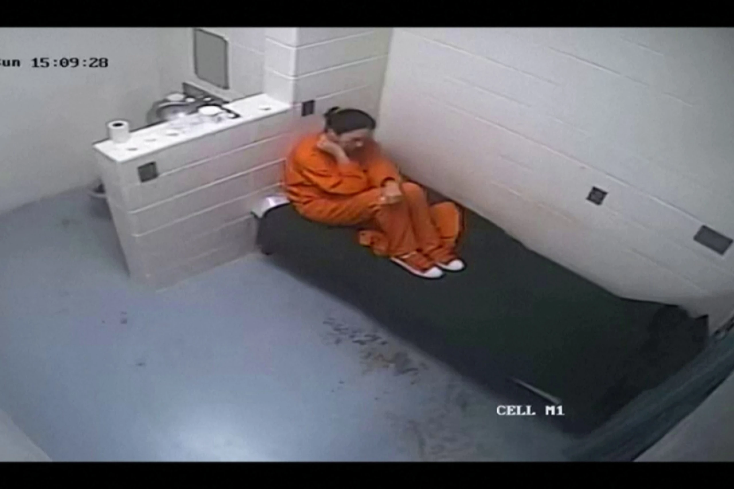 Ghislaine Maxwell in ihrer Zelle in Texas