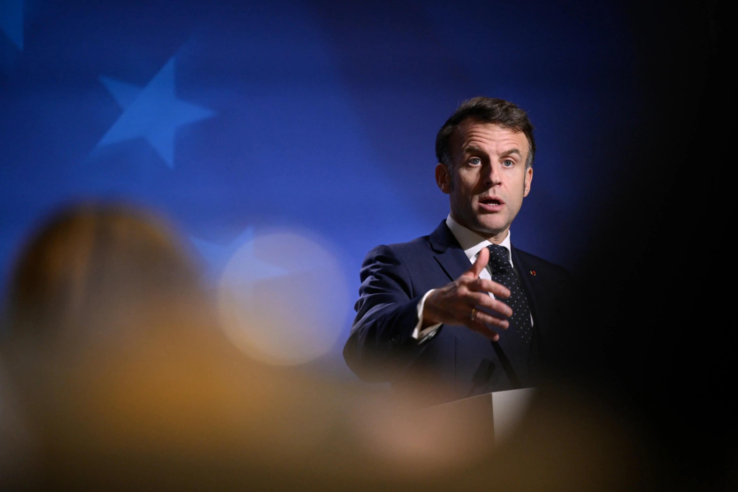 Frankreichs Präsident spricht von "Grönland-Moment"