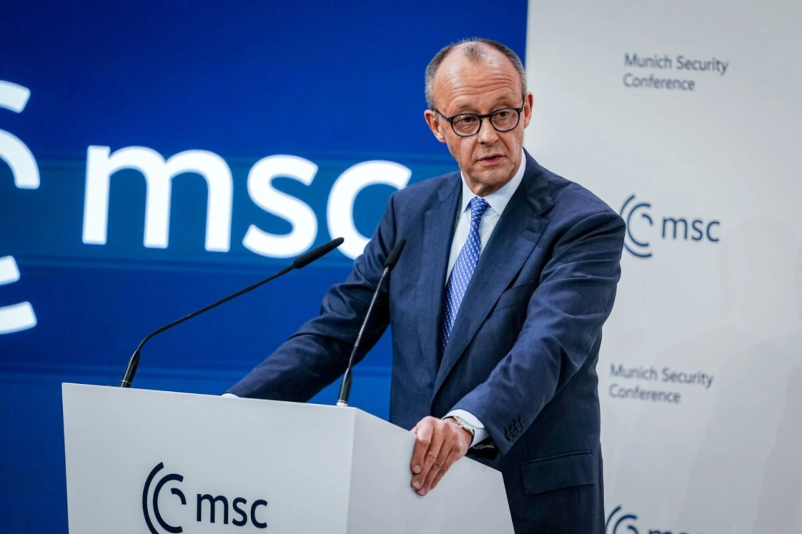 Deutschlands Kanzler Merz eröffnete MSC