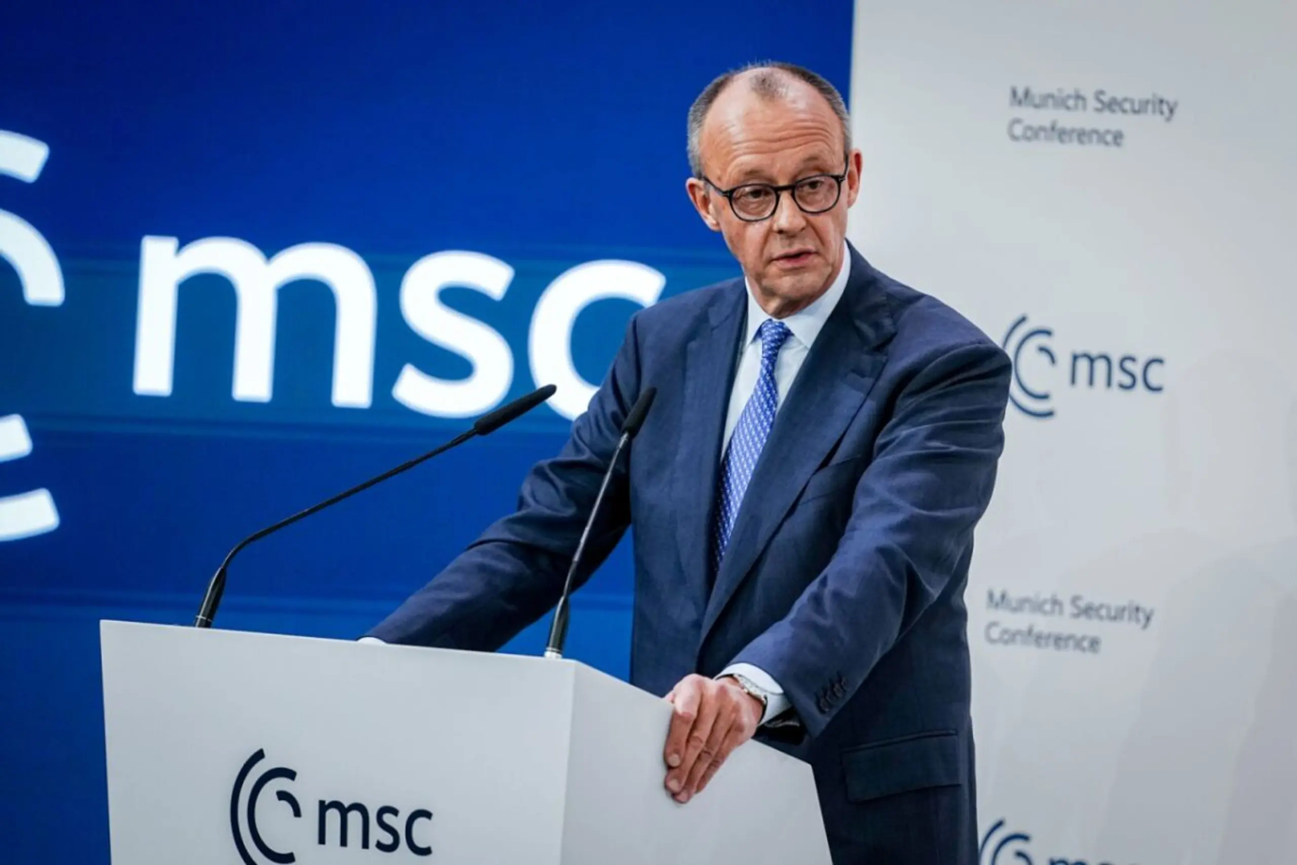 Deutschlands Kanzler Merz eröffnete MSC