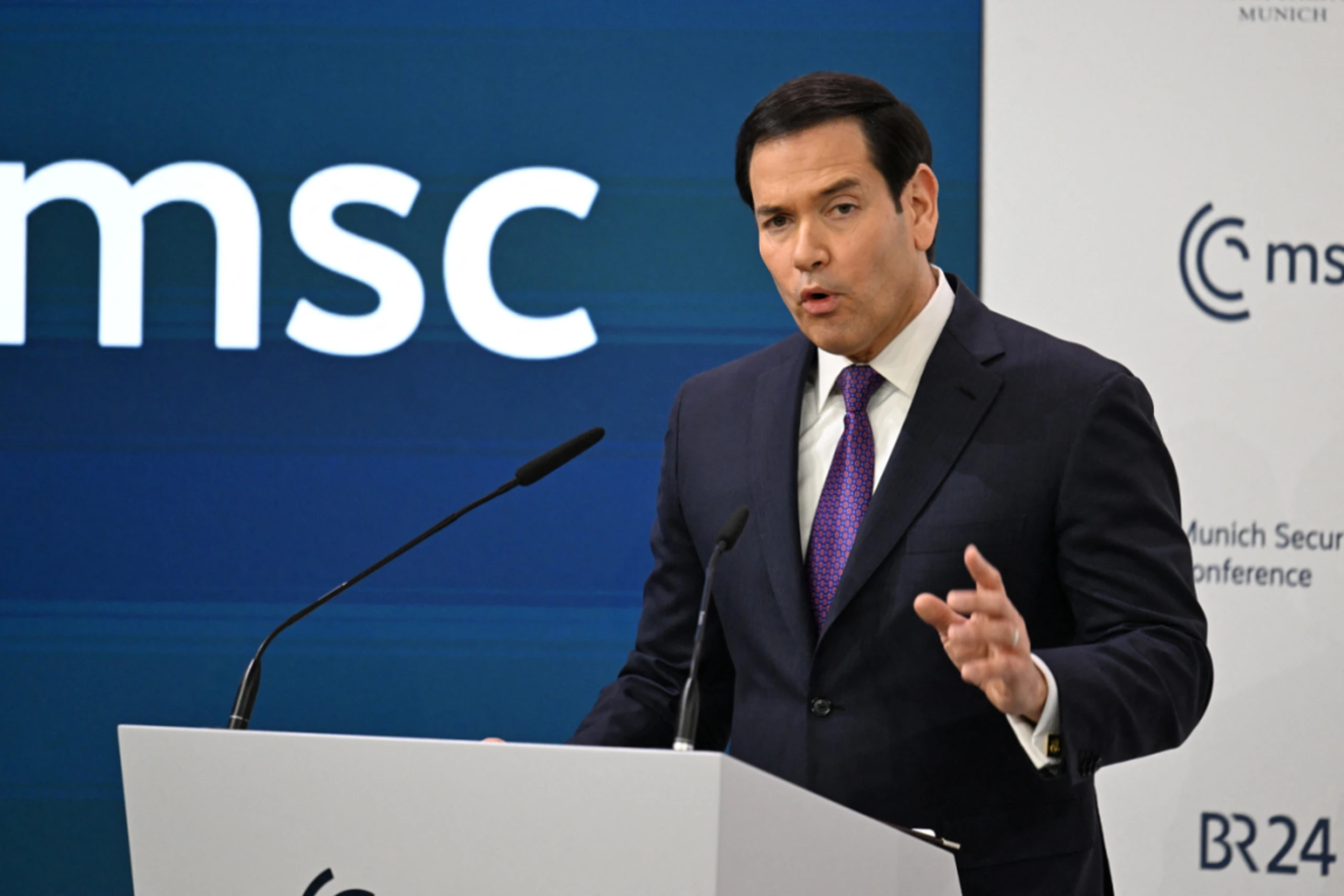 US-Außenminister verteidigte Trumps Politik in München