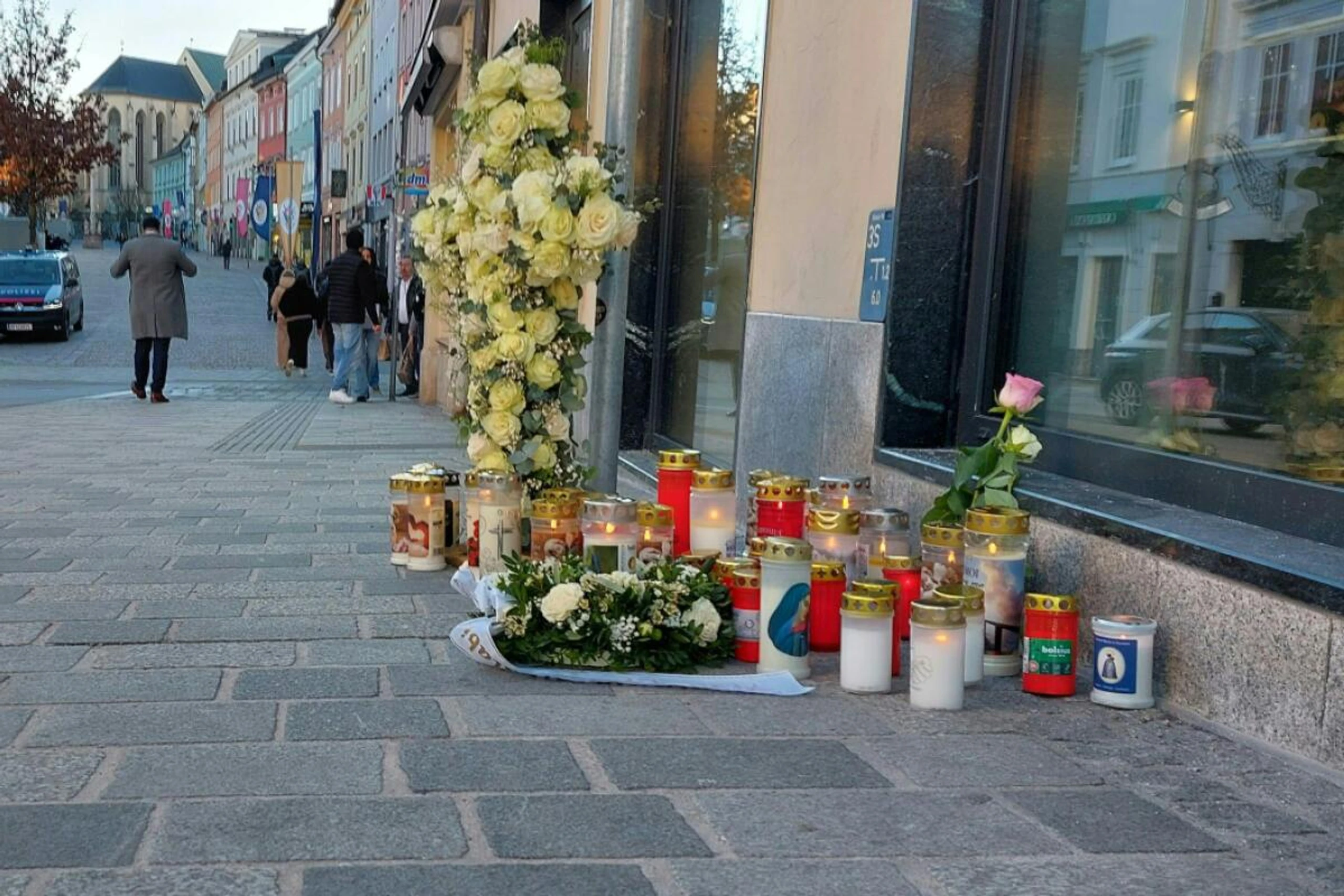 Der Tatort in der Innenstadt ein Jahre nach der Tat