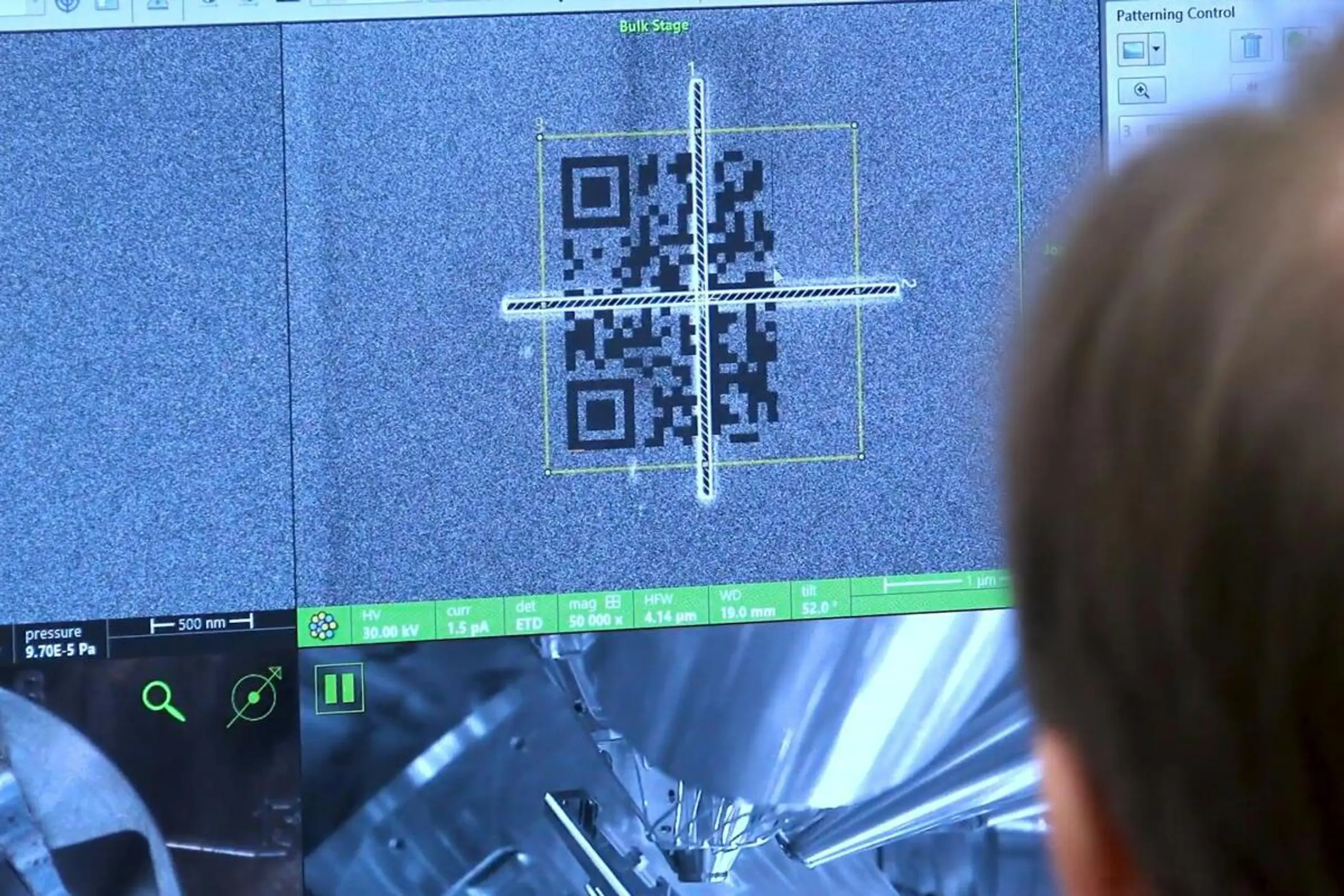 Hat eine Fläche von nicht einmal zwei Quadratmikrometern