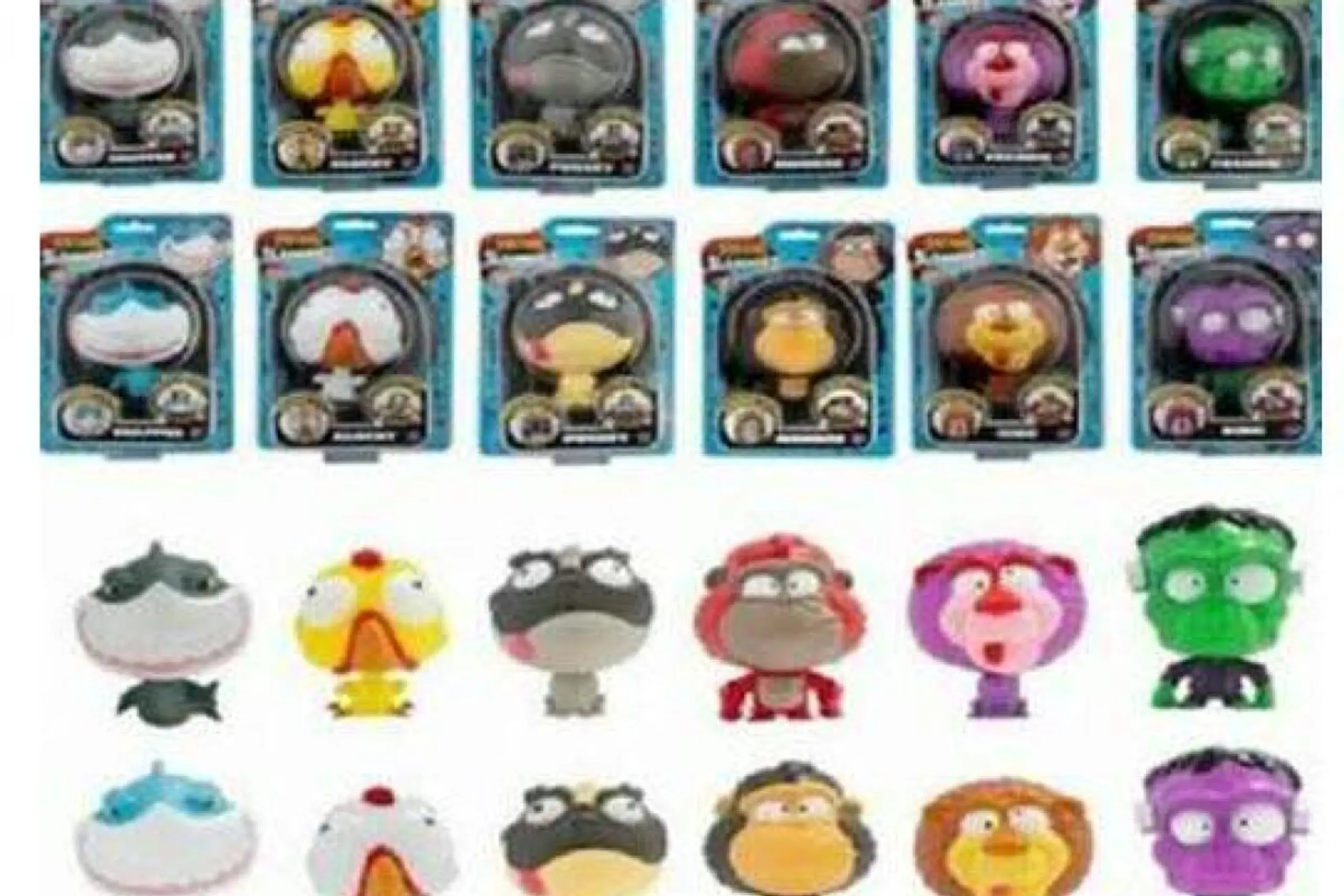 Die Füllung einzelner Figuren kann Spuren von Asbest enthalten