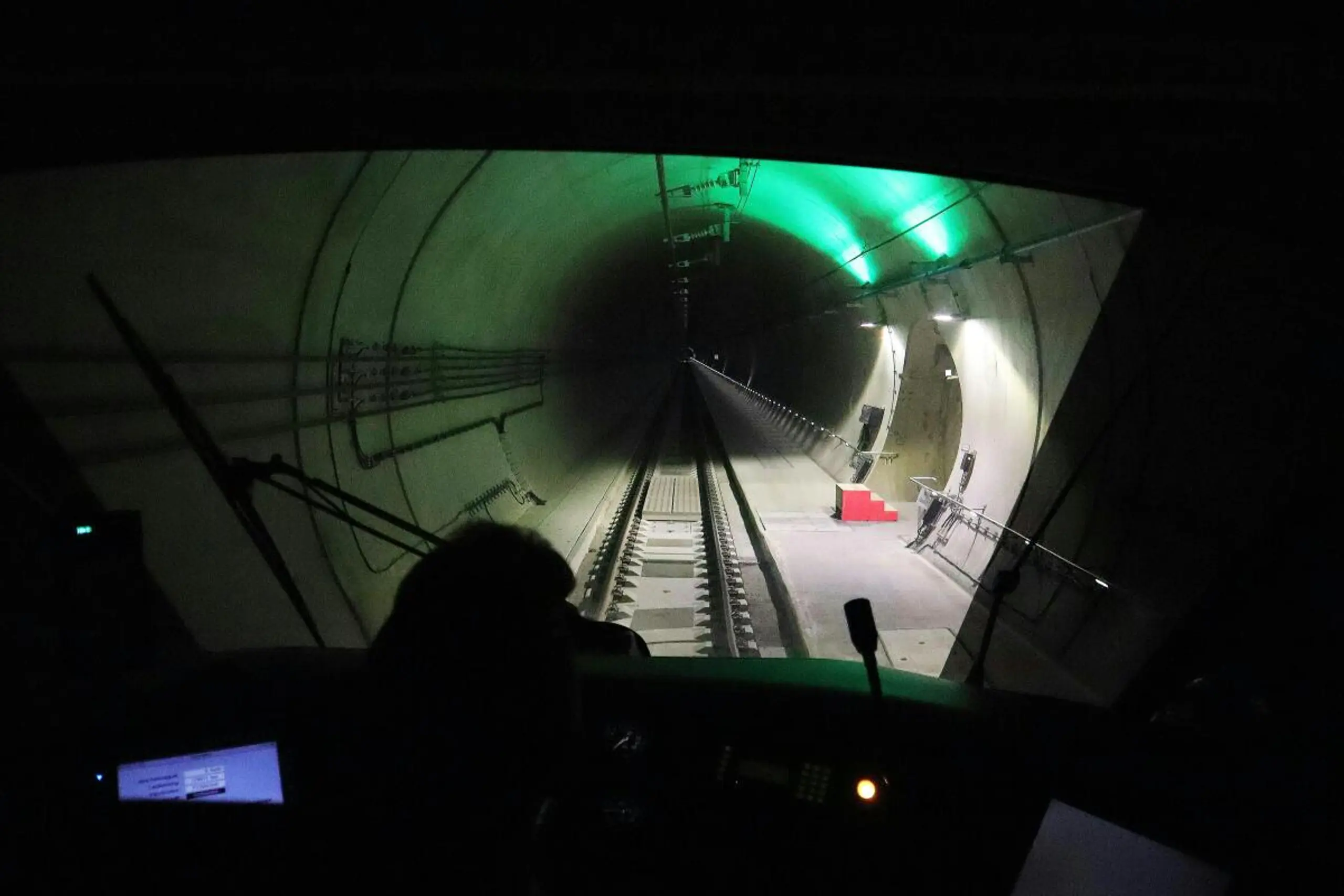 Blick aus dem Führerstand