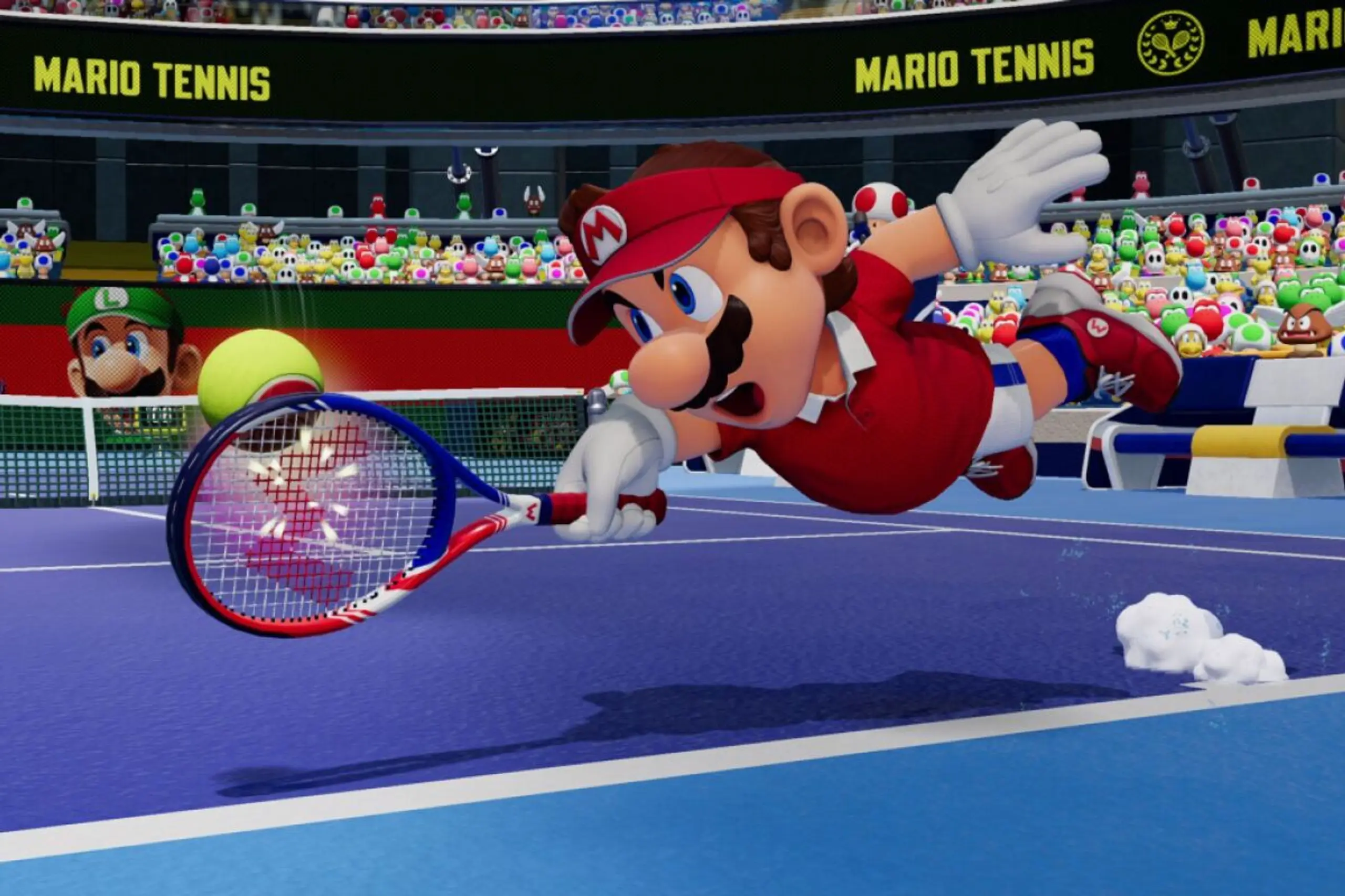 Den Hechtsprung hätte auch Boris Becker nicht besser hinbekommen