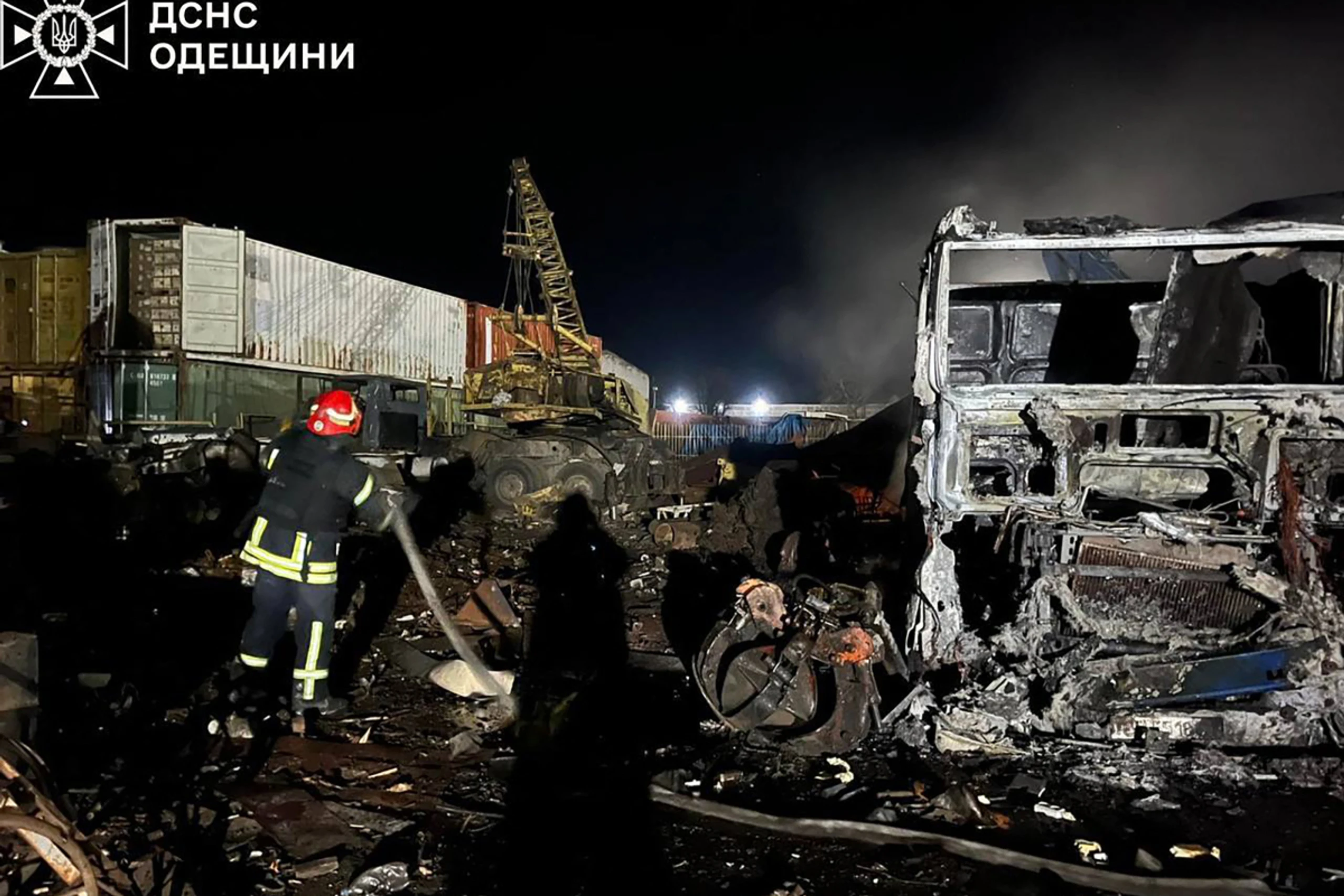 Auch Odessa wurde erneut von Russland angegriffen