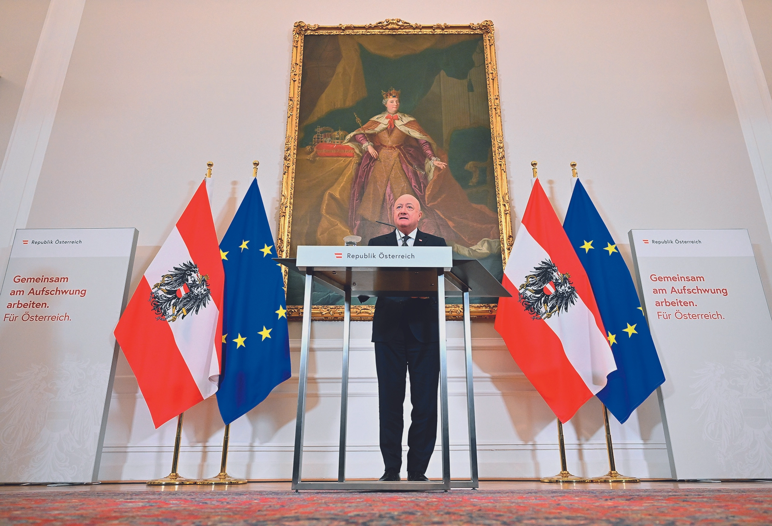 Kanzler Stocker spielt mit dem Feuer