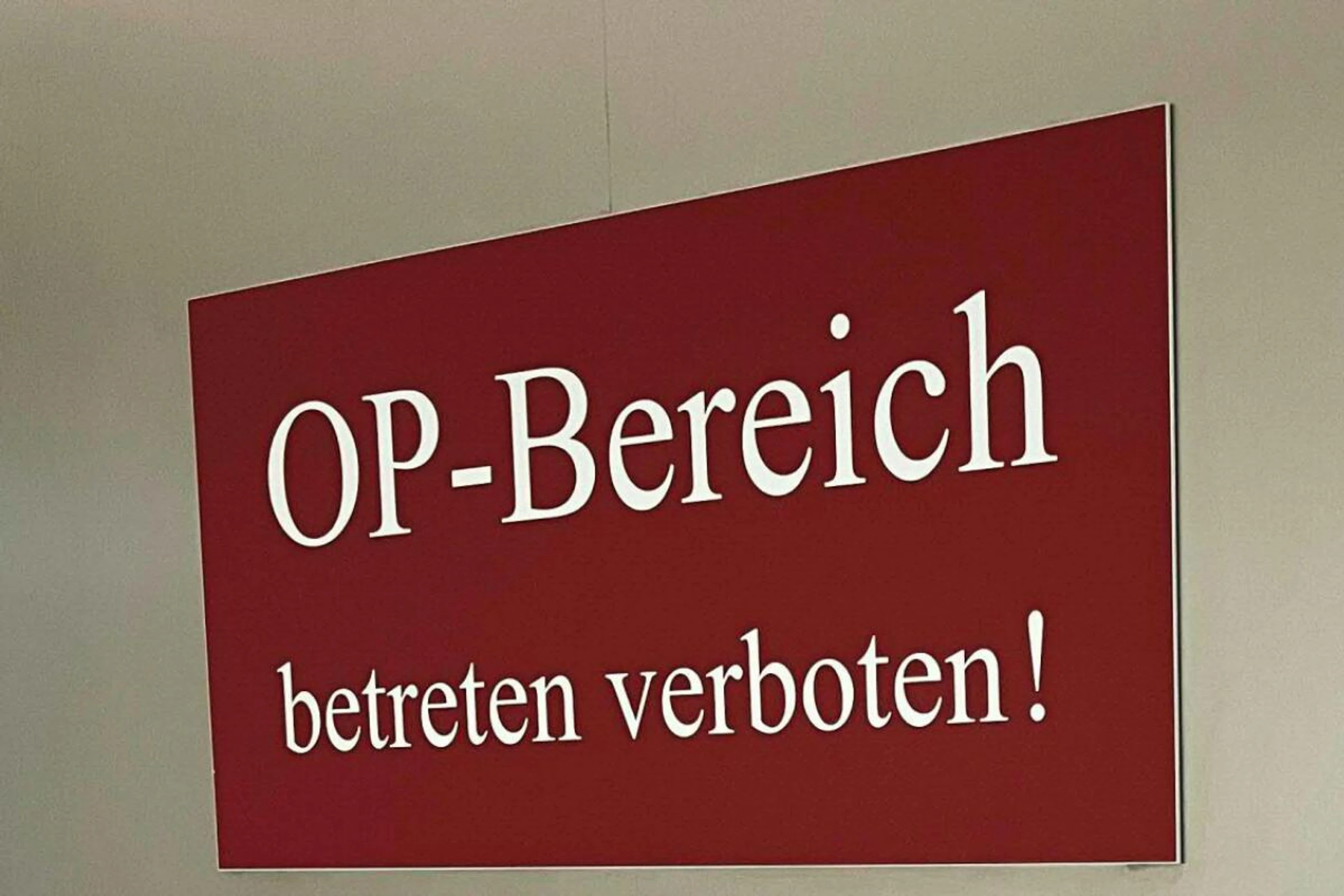 Auf seinen Einsatz muss der Laser noch warten