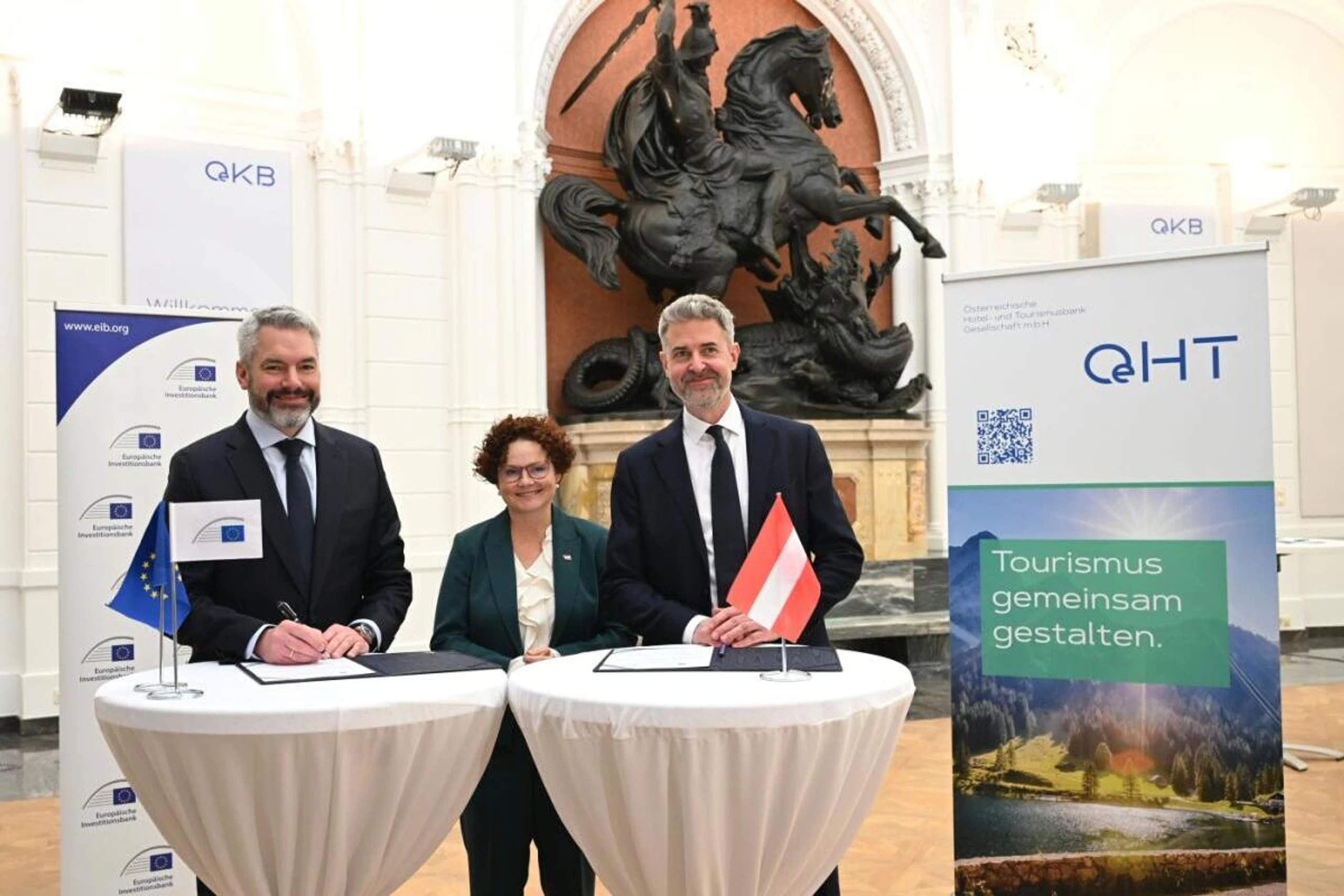 EIB und OeHT stellen jeweils 50 Mio. Euro für Finanzierungen bereit