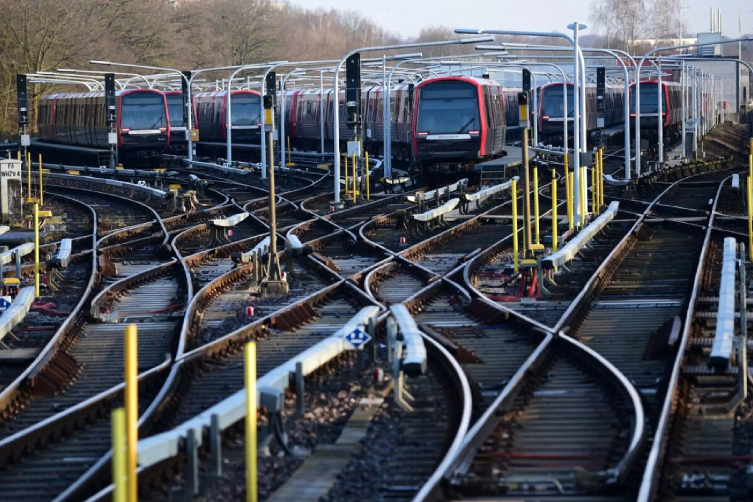 U-Bahnen stehen still