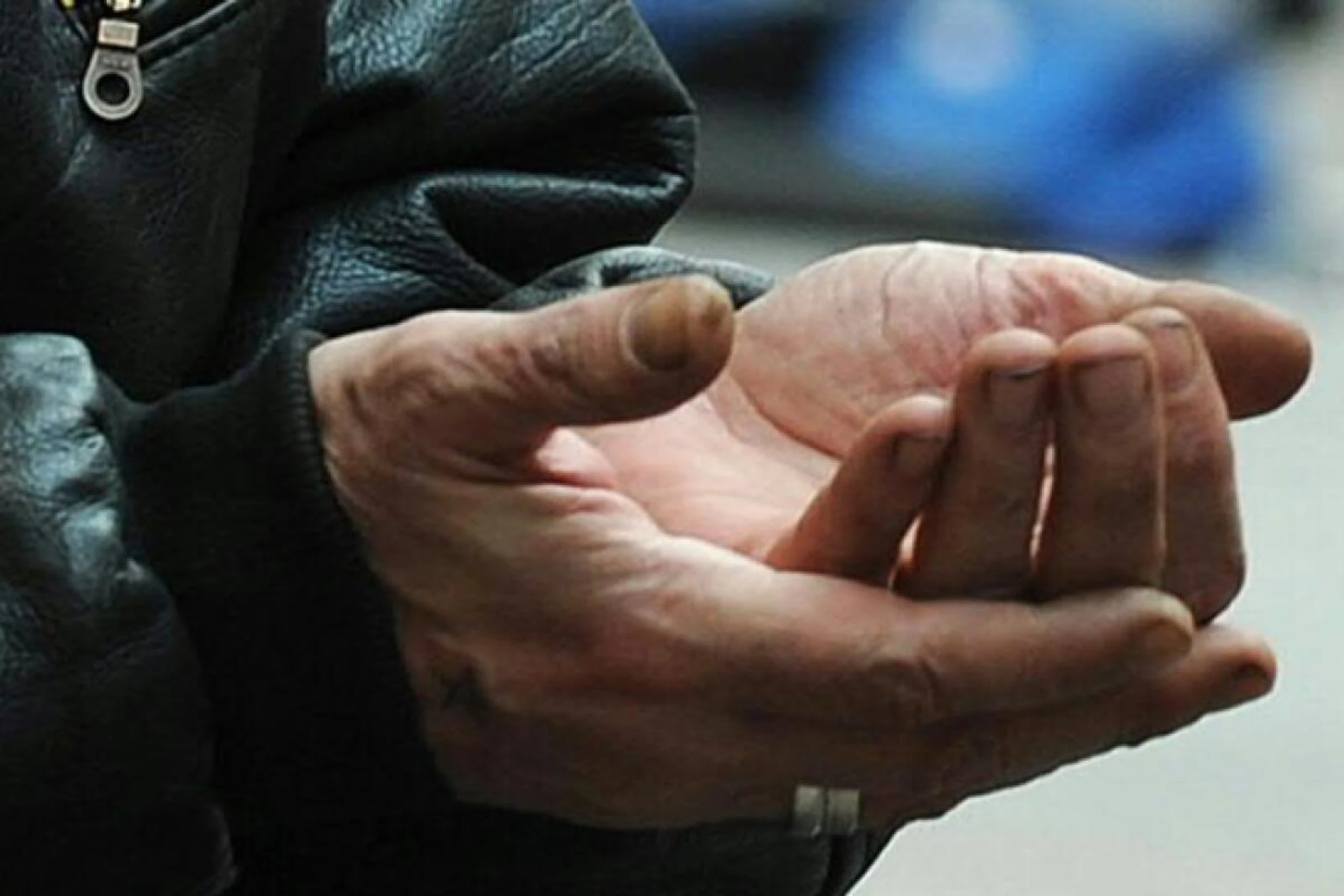 Betteln war allgegenwärtig