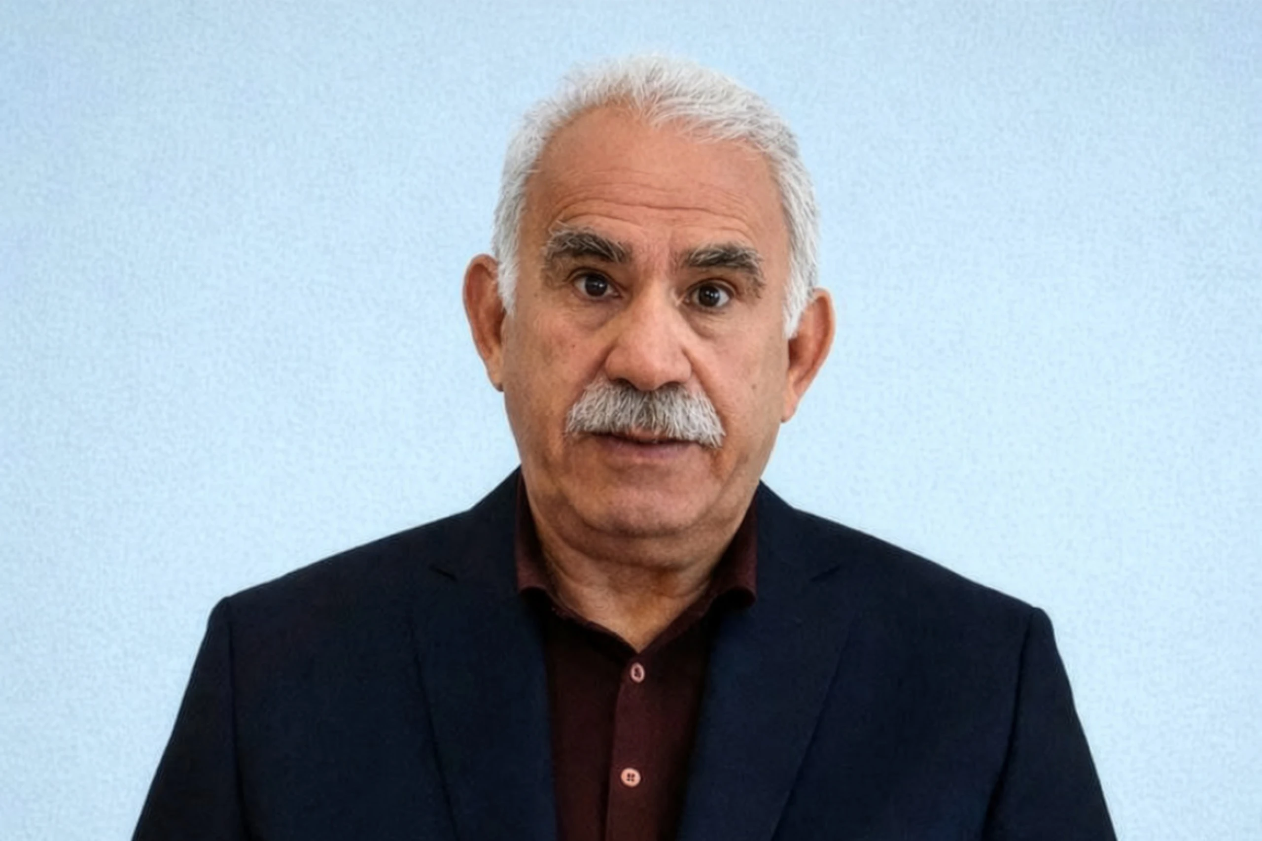 Mit der Erklärung wurde auch ein neues Bild Öcalans veröffentlicht