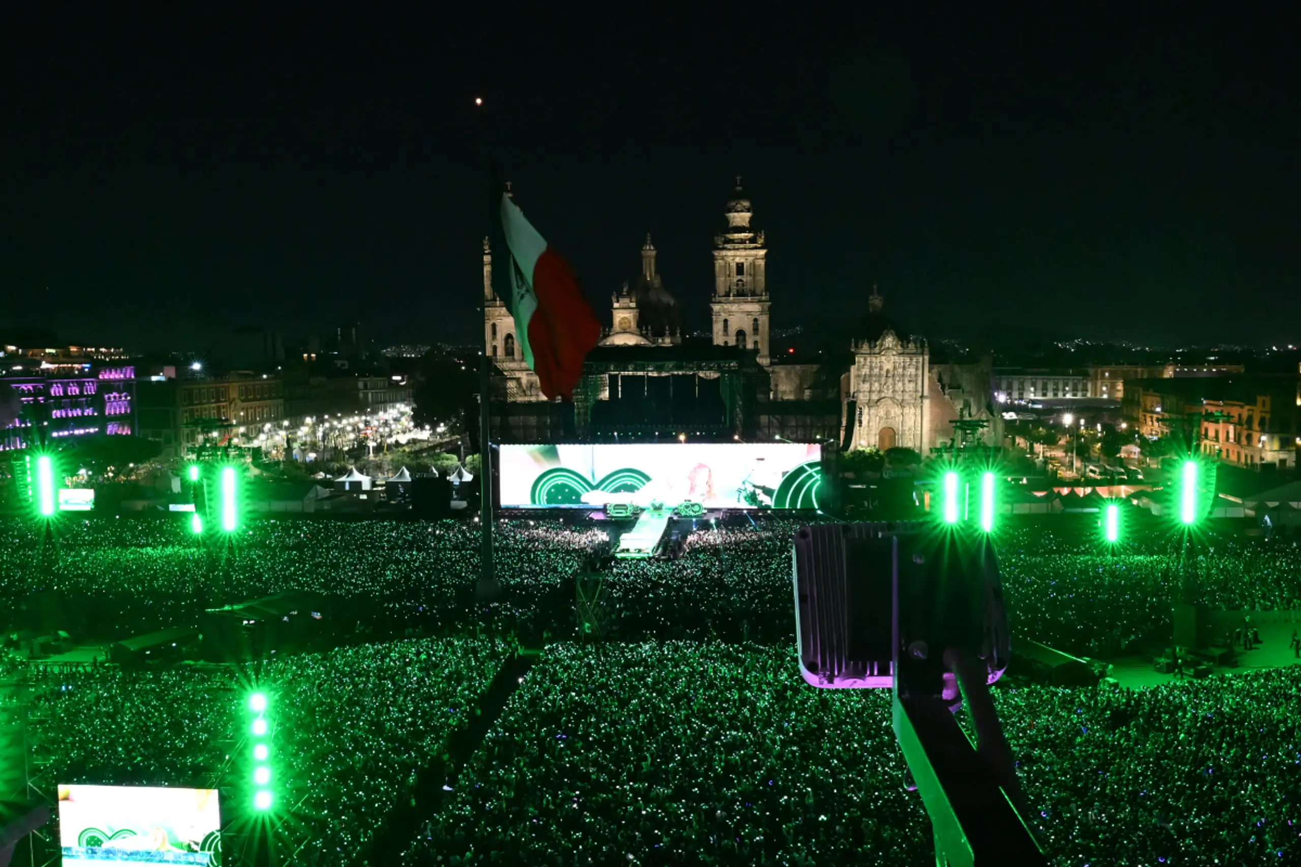 Menschenmassen strömten zu Gratisshow von Shakira