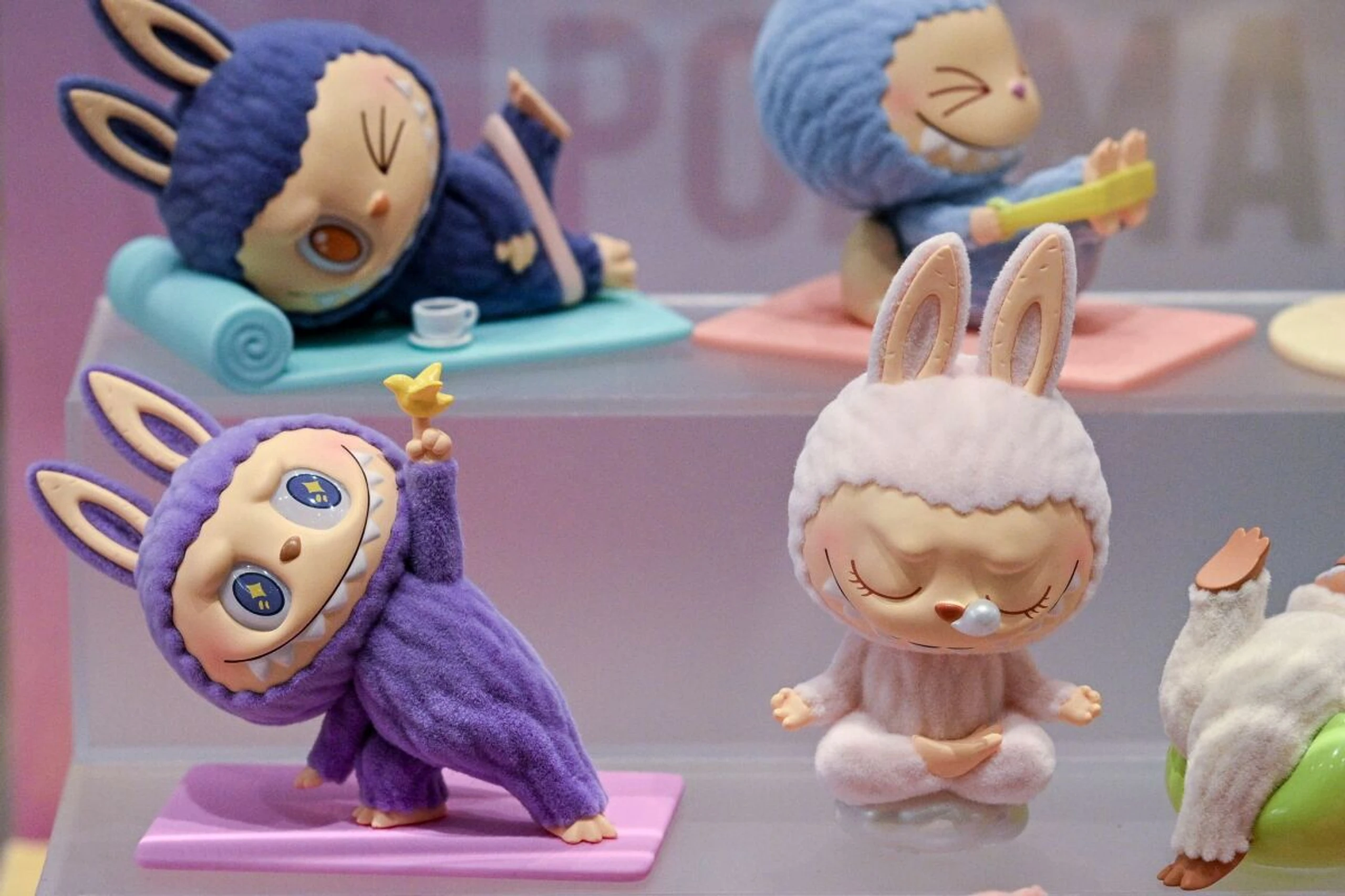 ++ ARCHIVBILD ++ Plüschtiere wie Labubus wurden zu begehrten Sammlerstücken bei Kindern