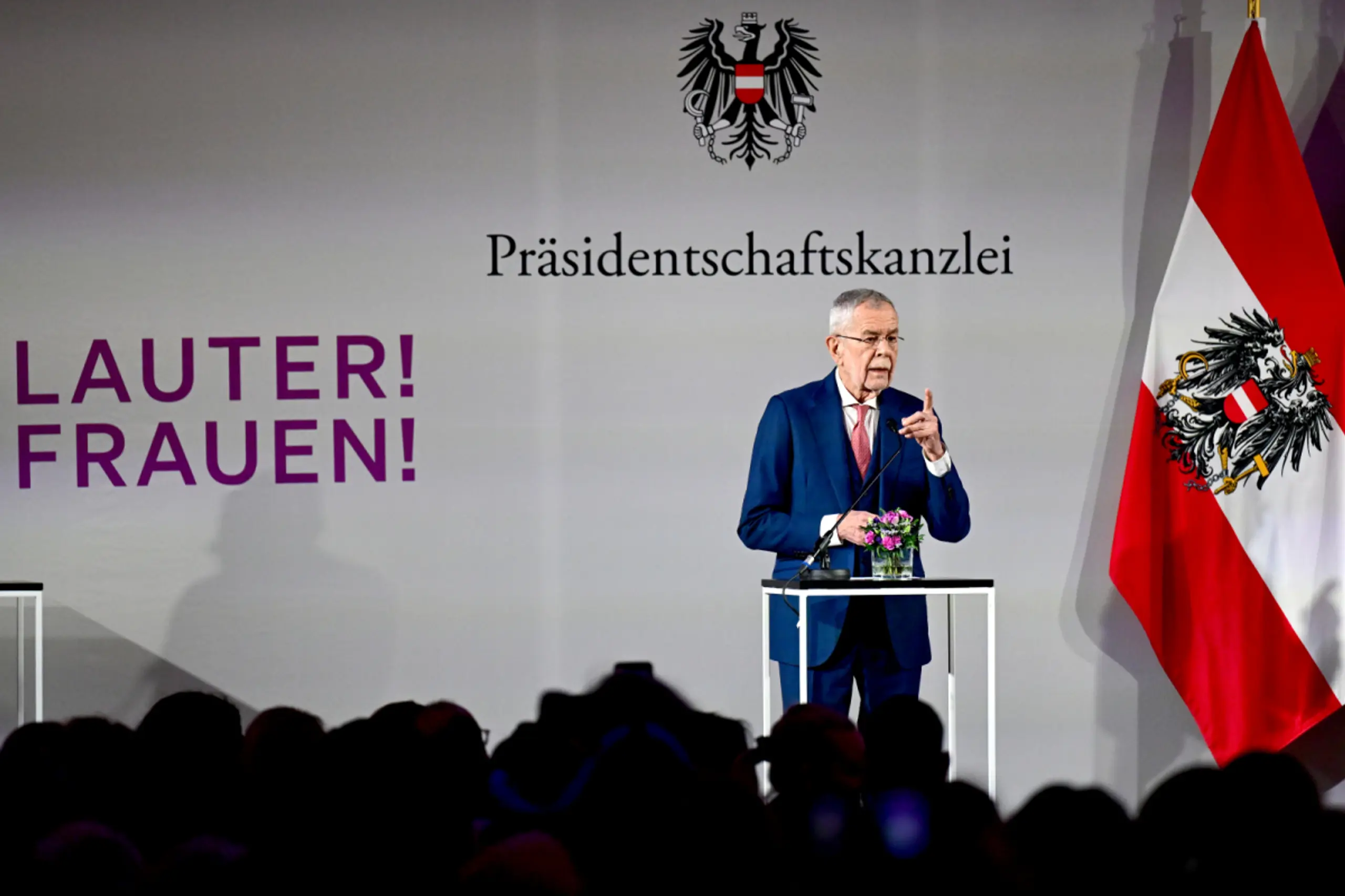 Bundespräsident Van der Bellen in der Hofburg