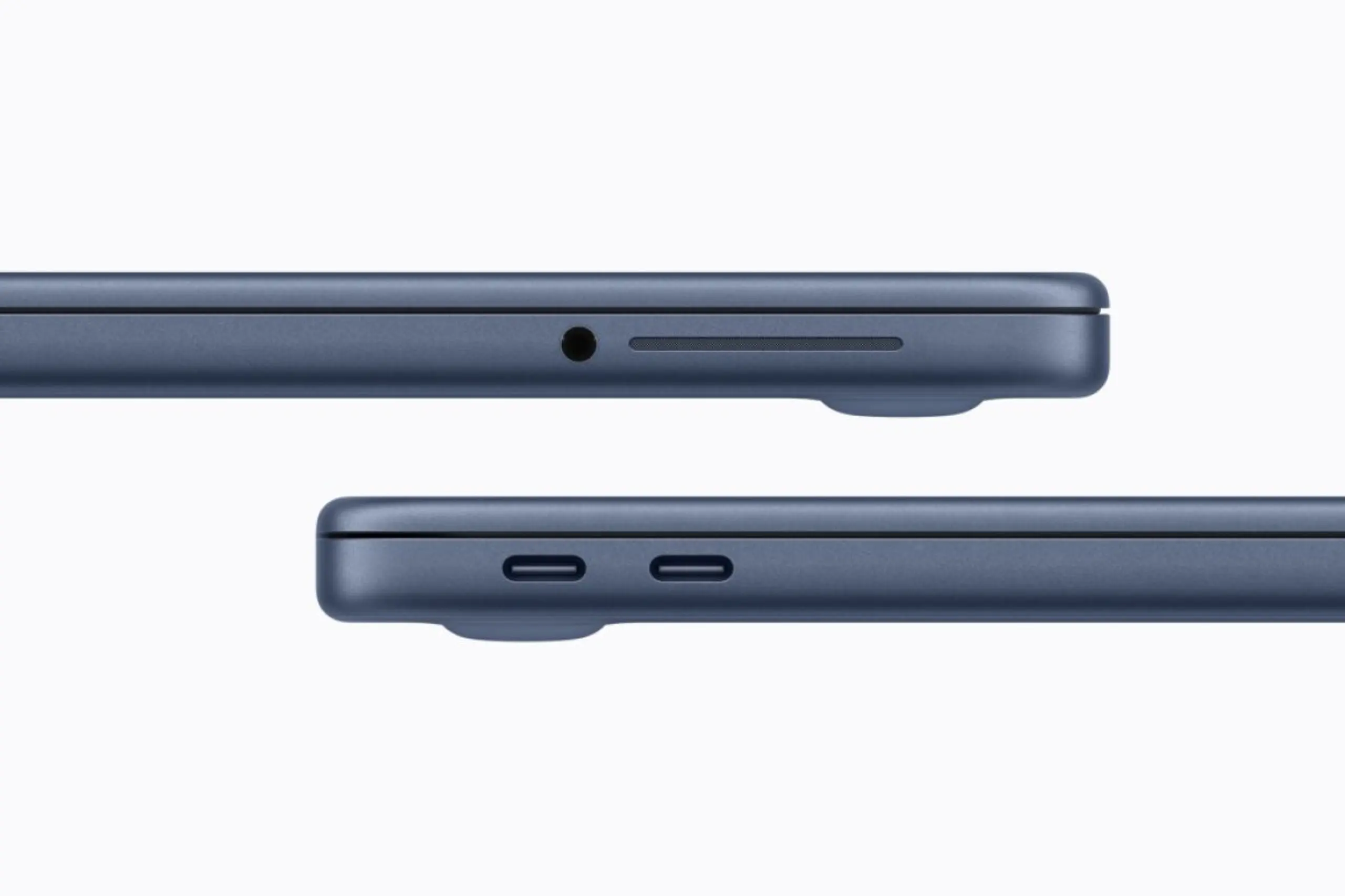 Zwei USB-C-Ports erlauben den Anschluss von Geräten und Ladekabeln