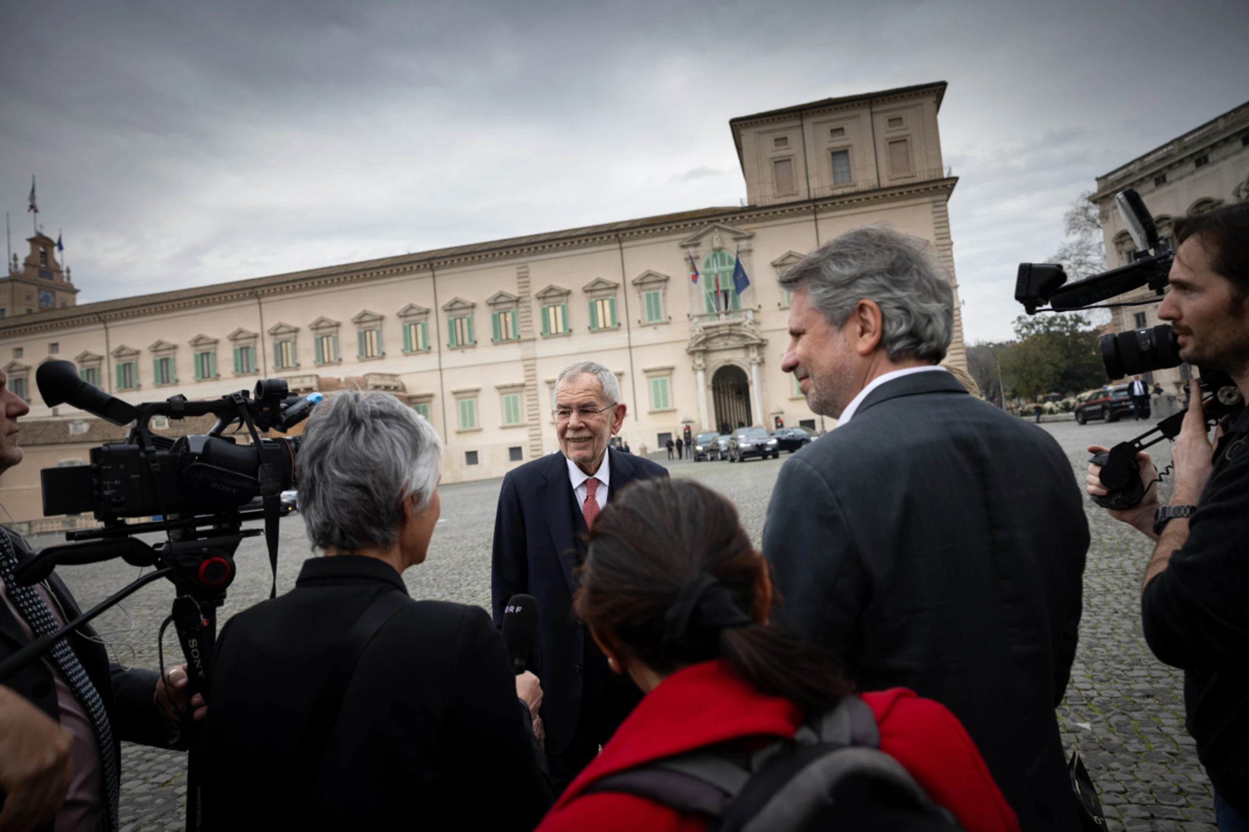 Bundespräsident Van der Bellen in Rom