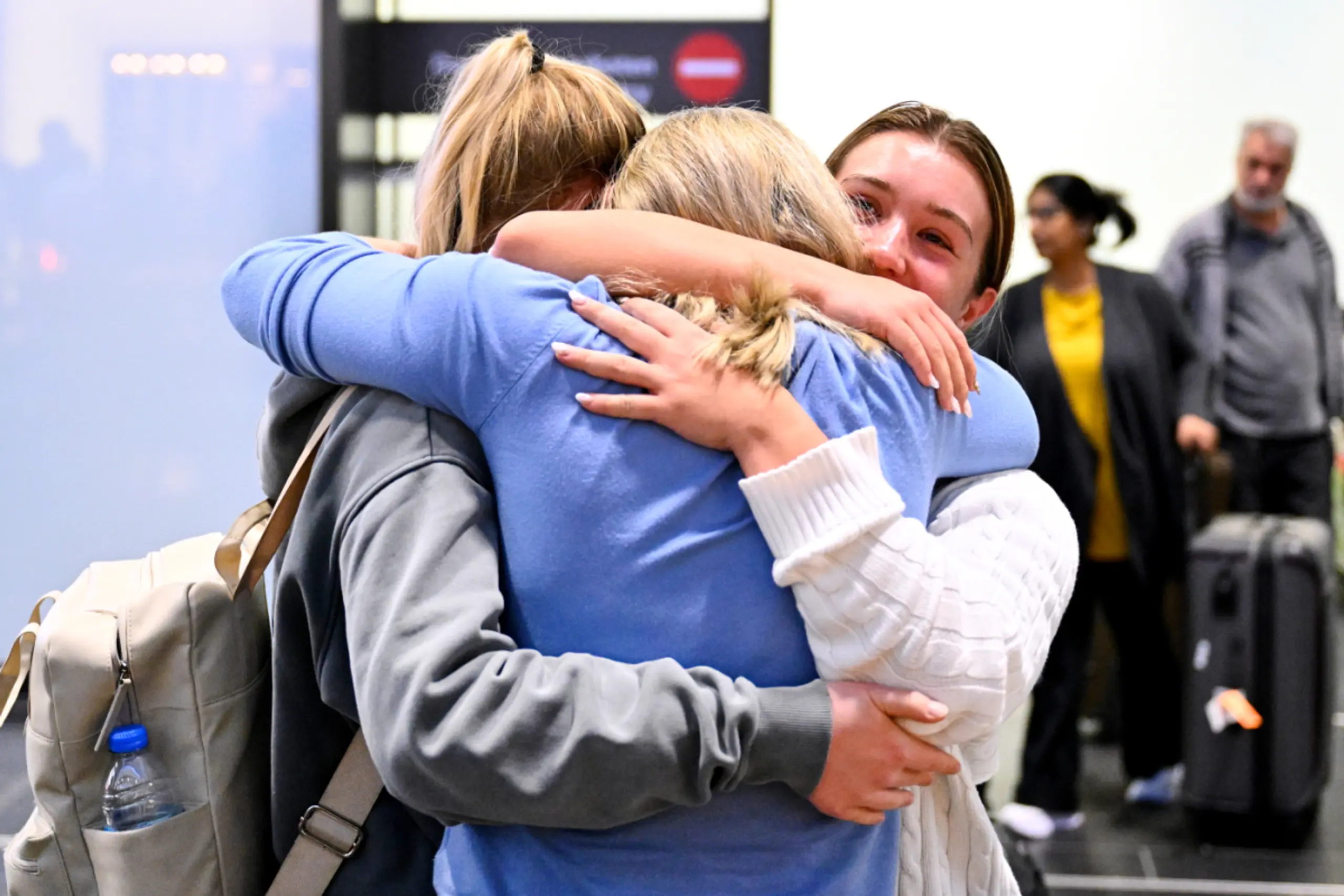 Heimkehrer aus der Krisenregion in Nahost