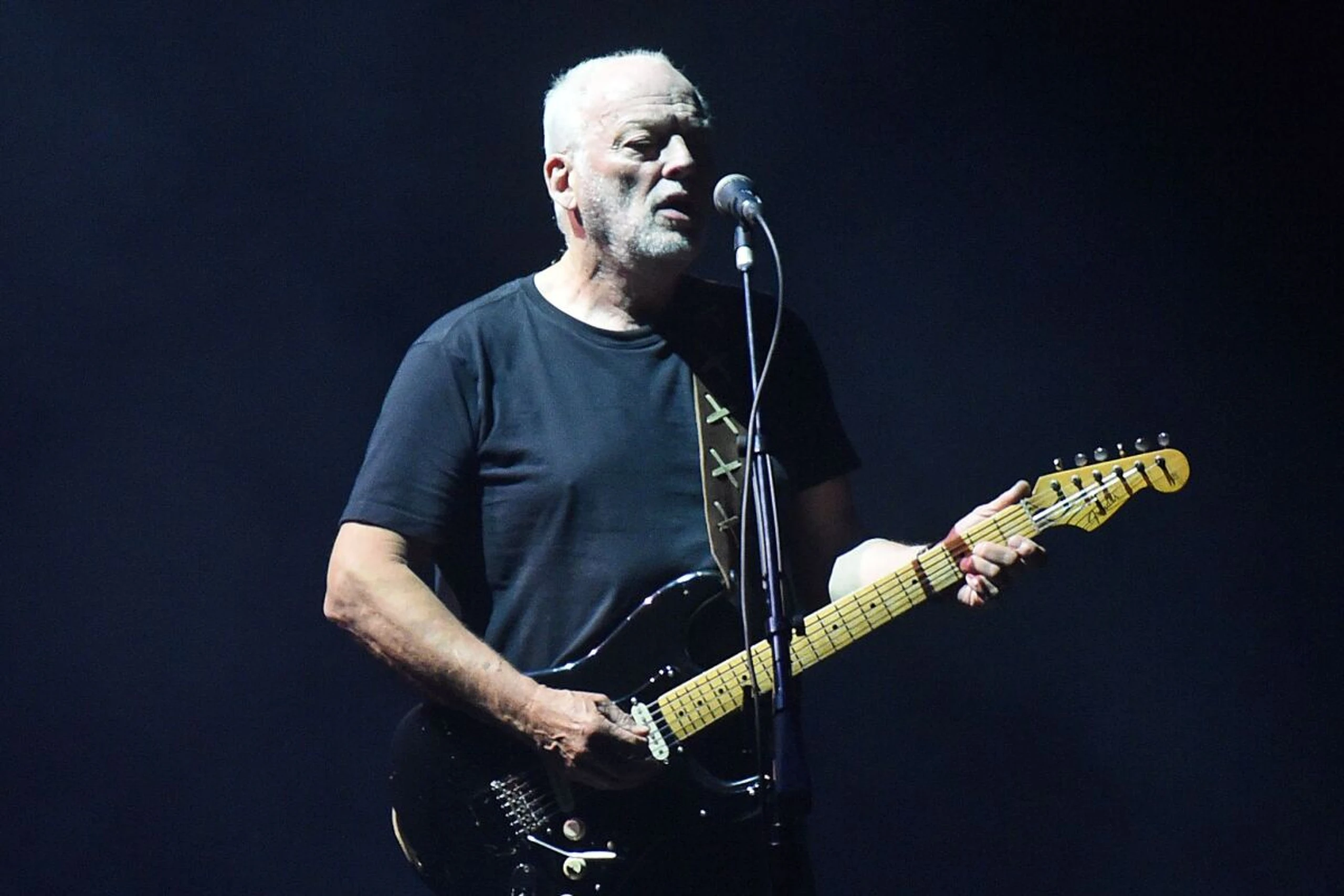 ++ ARCHIVBILD ++ David Gilmour hat Kapitel Pink Floyd längst abgeschlossen