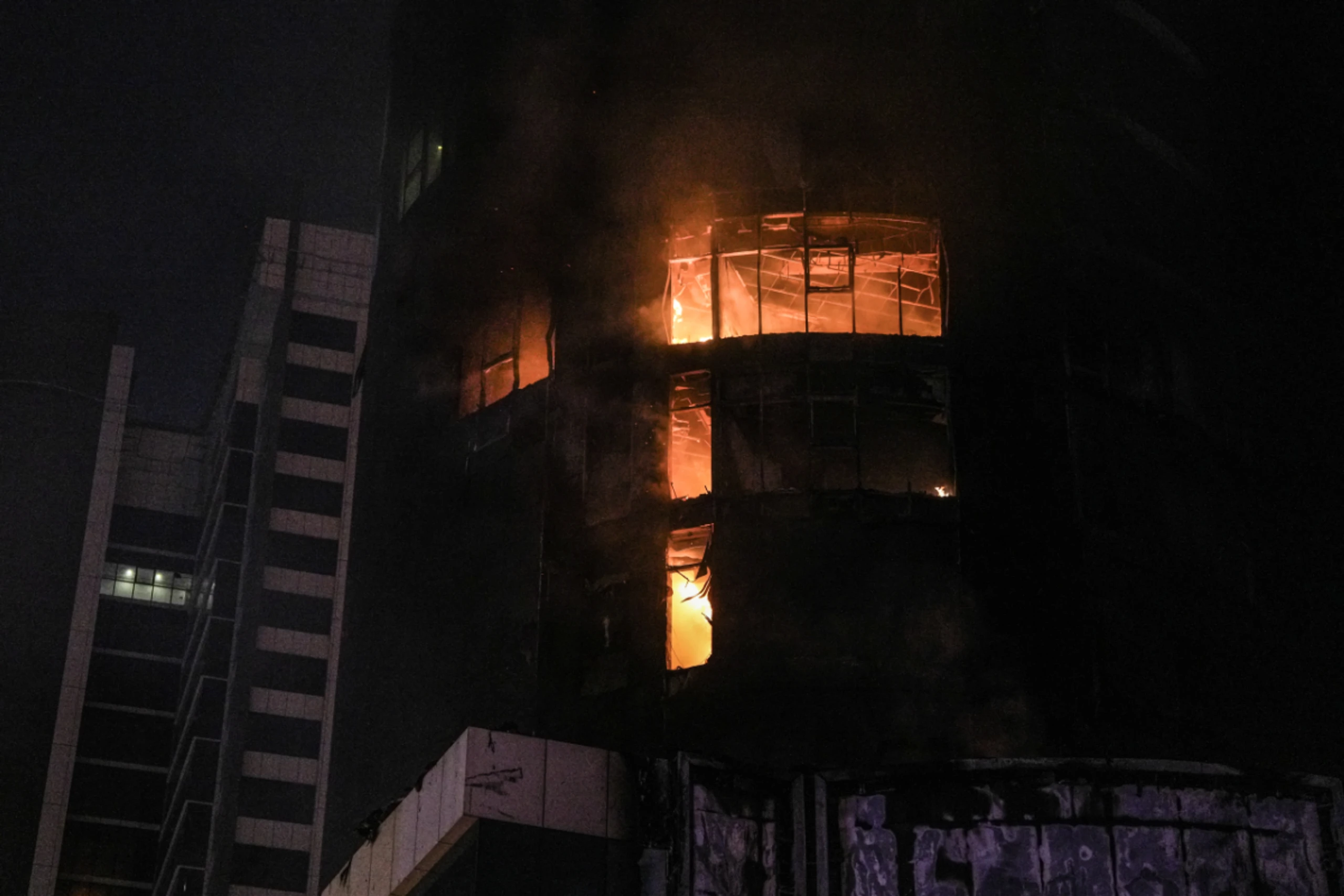 In Bahrain wurden ein Hotel und Wohngebäude beschädigt