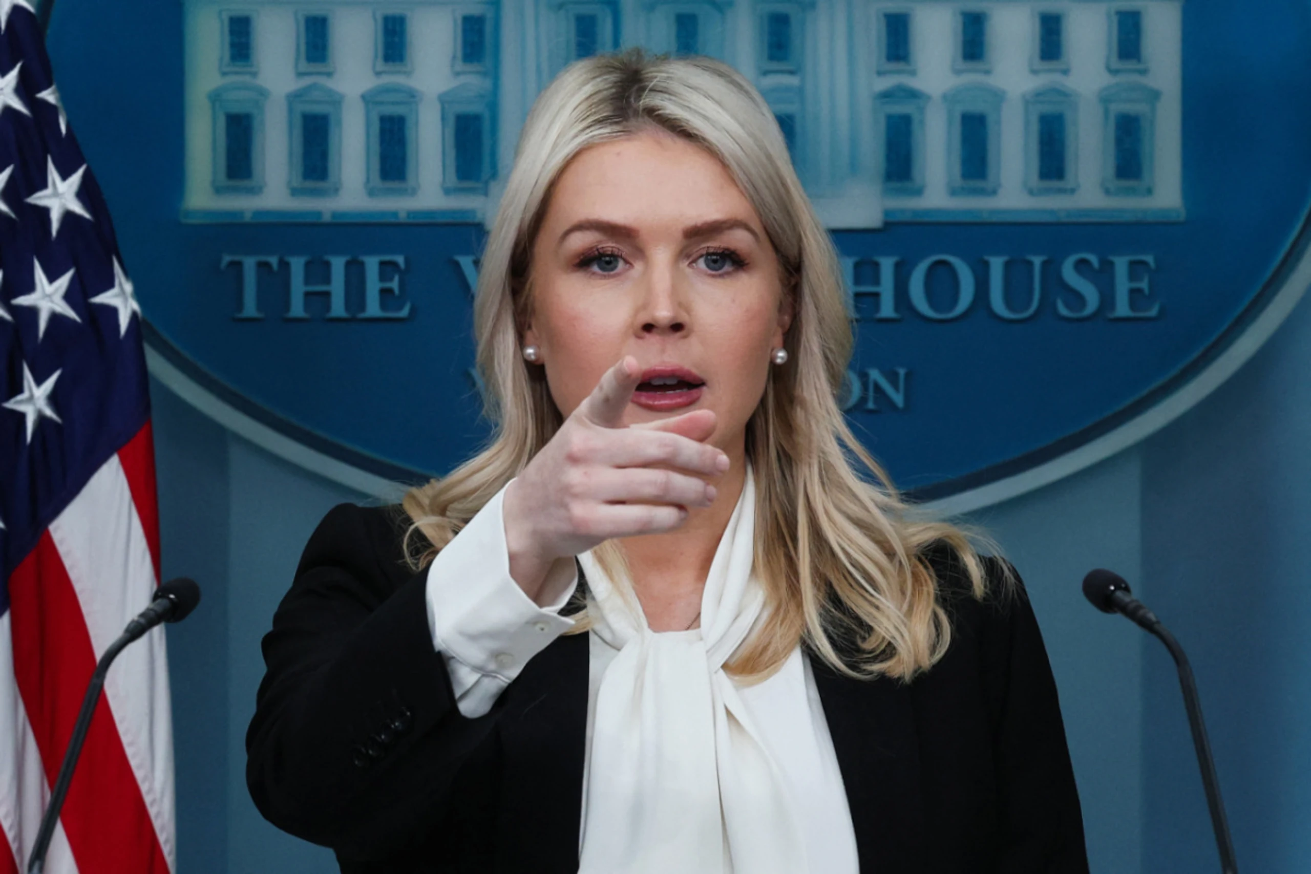 Karoline Leavitt - Sprecherin des Weißen Hauses